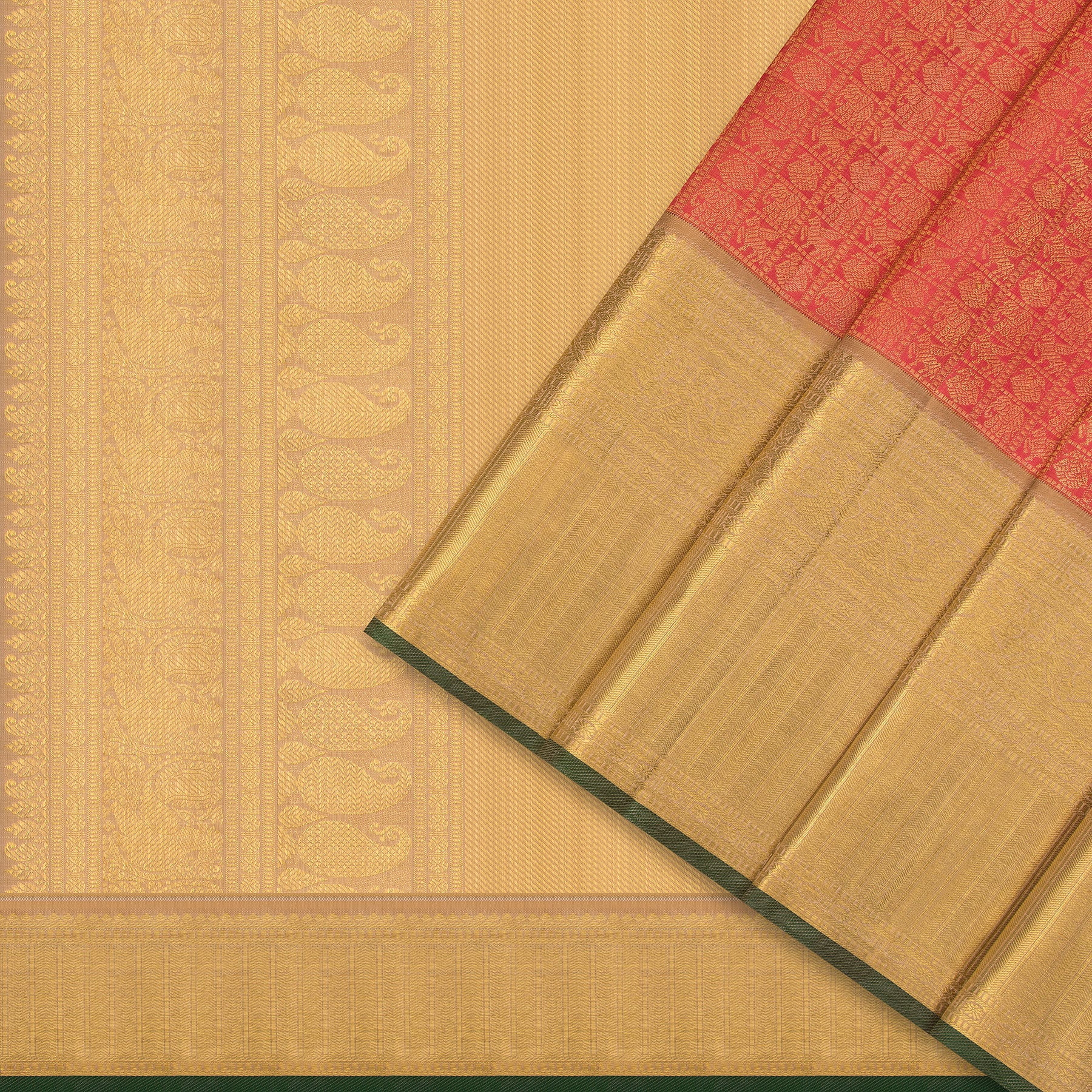 Kanakavalli Kanjivaram Silk Sari 24-110-HS001-11228 - Cover View