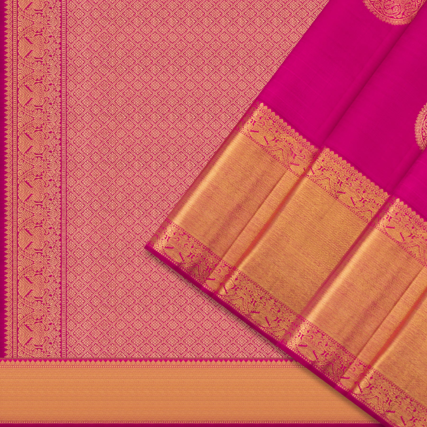 Kanakavalli Kanjivaram Silk Sari 24-110-HS001-11248 - Cover View