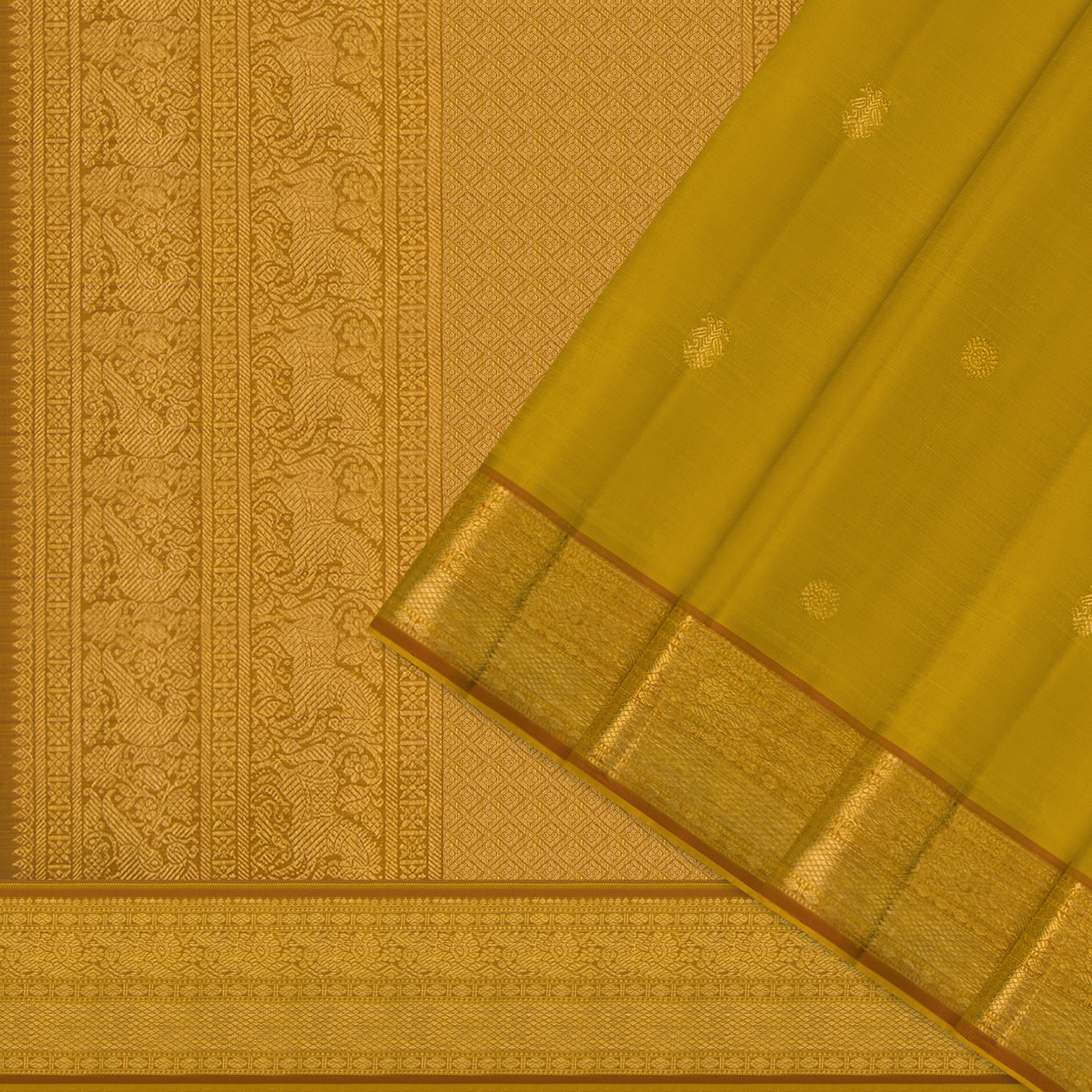 Kanakavalli Kanjivaram Silk Sari 24-110-HS001-11257 - Cover View