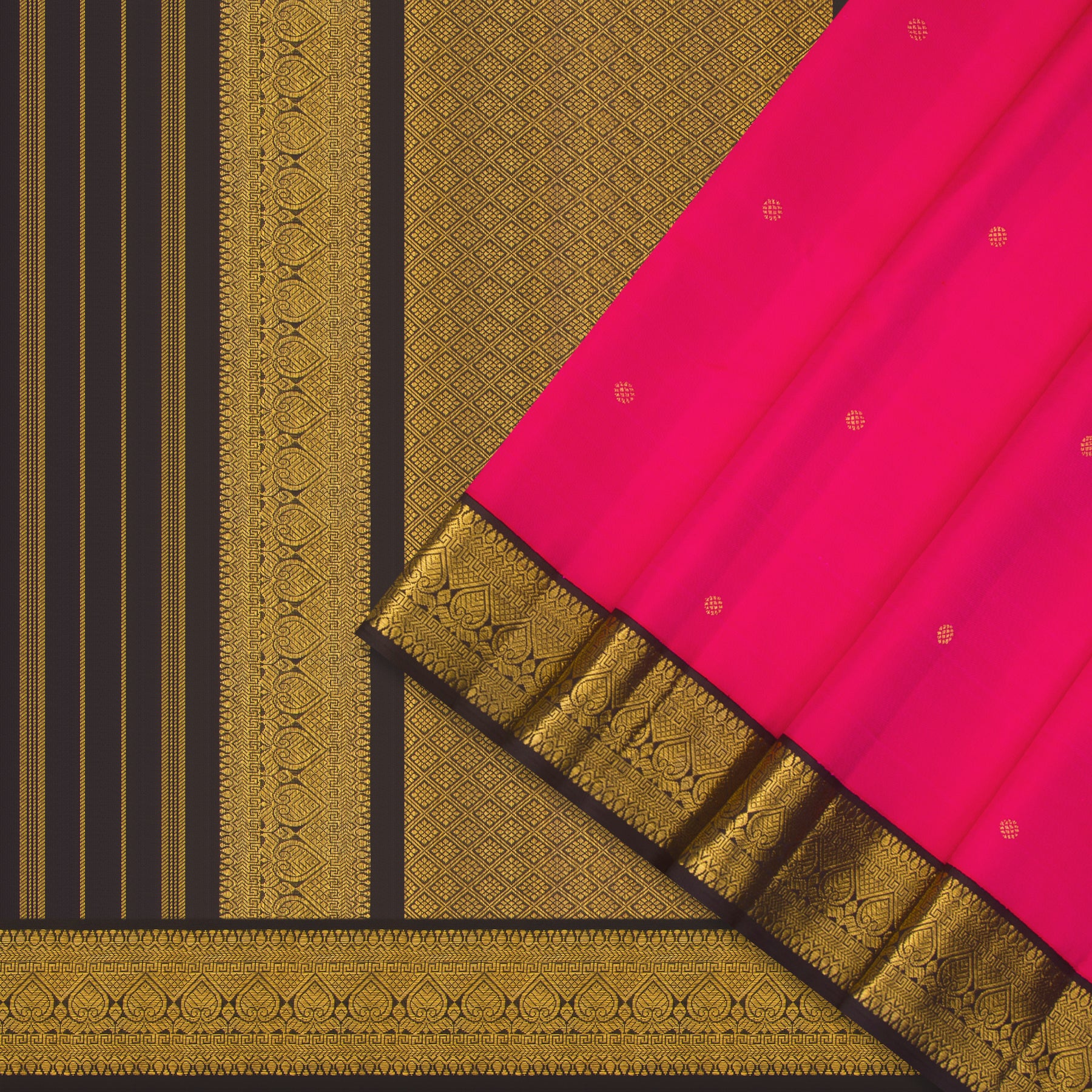 Kanakavalli Kanjivaram Silk Sari 24-110-HS001-11287 - Cover View