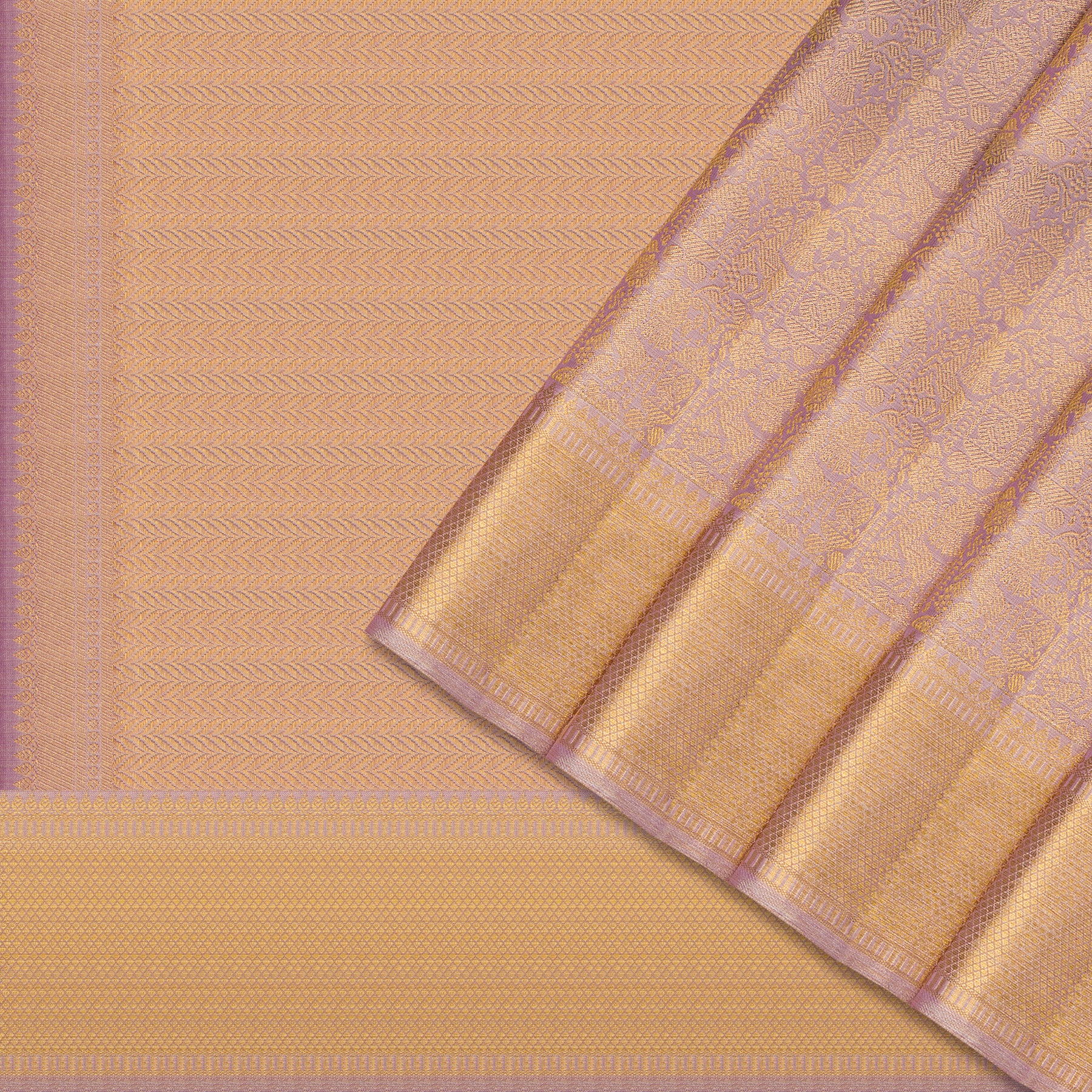 Kanakavalli Kanjivaram Silk Sari 24-110-HS001-11292 - Cover View