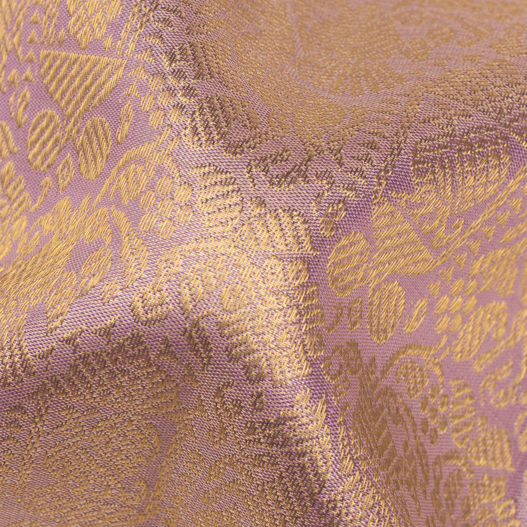 Kanakavalli Kanjivaram Silk Sari 24-110-HS001-11292 - Fabric View