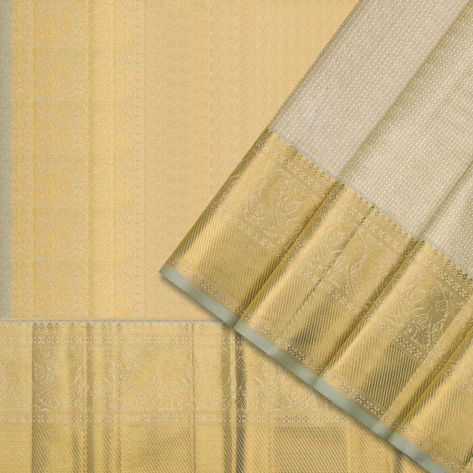 Kanakavalli Kanjivaram Silk Sari 24-110-HS001-11301 - Cover View