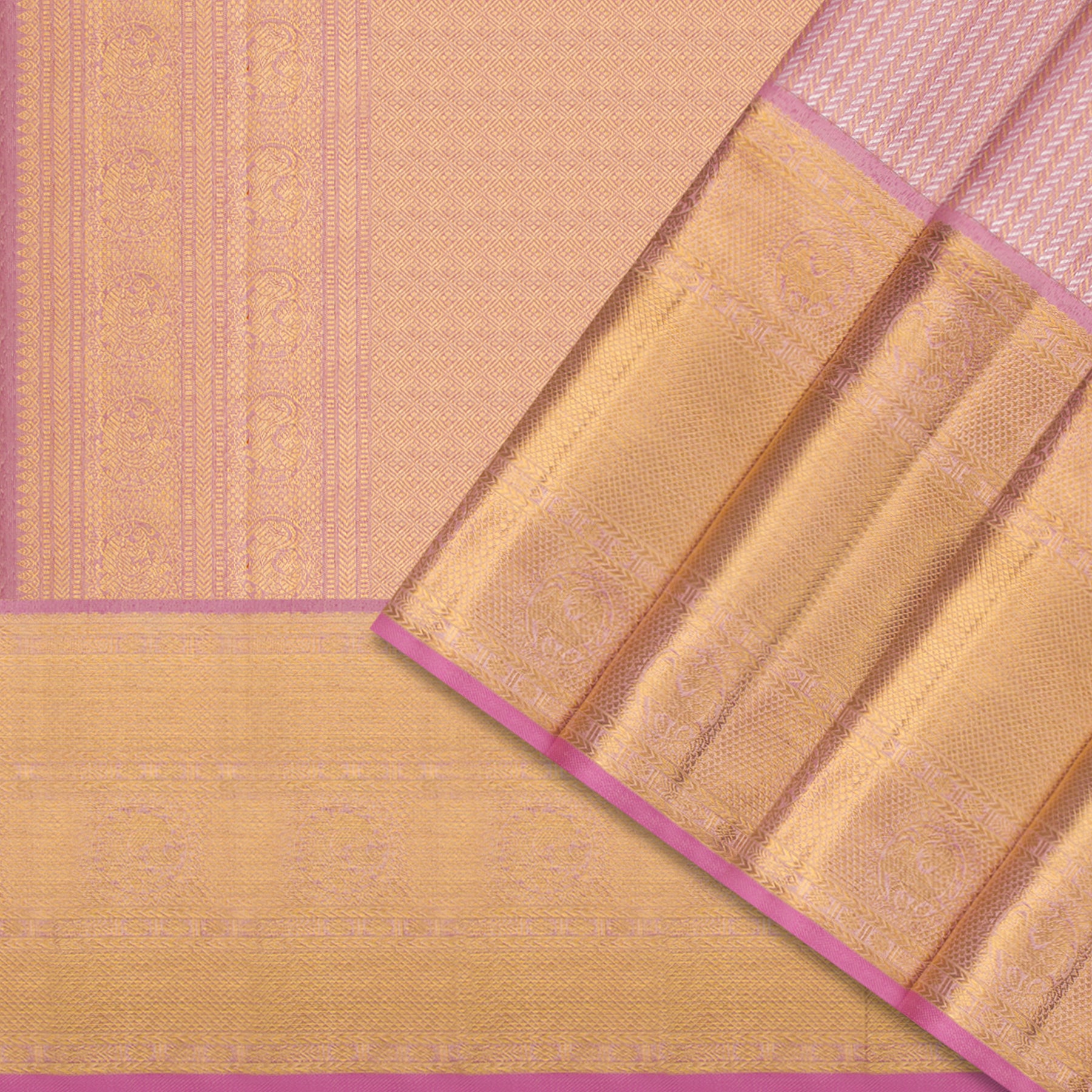 Kanakavalli Kanjivaram Silk Sari 24-110-HS001-11308 - Cover View