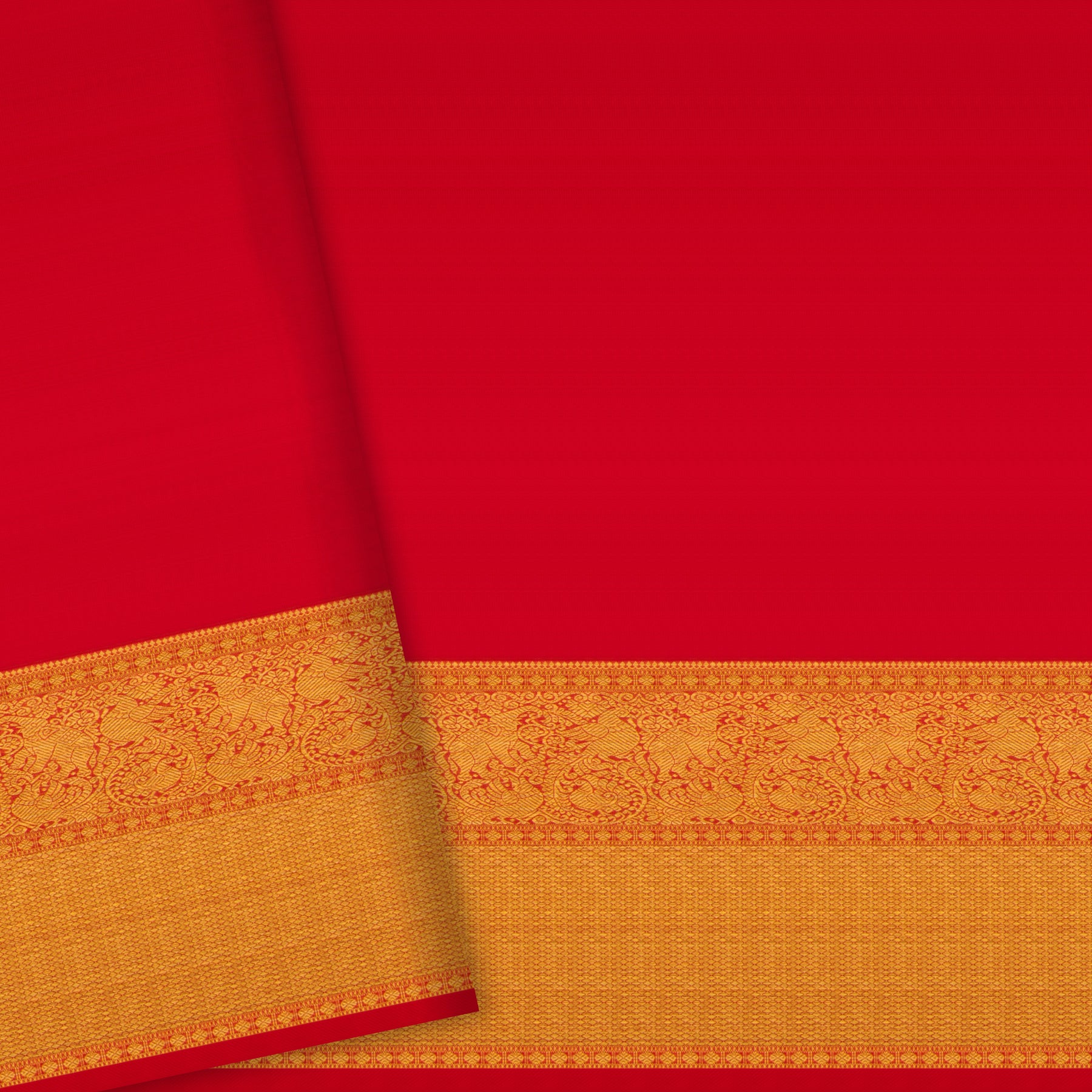 Kanakavalli Kanjivaram Silk Sari 24-110-HS001-11326 - Blouse View