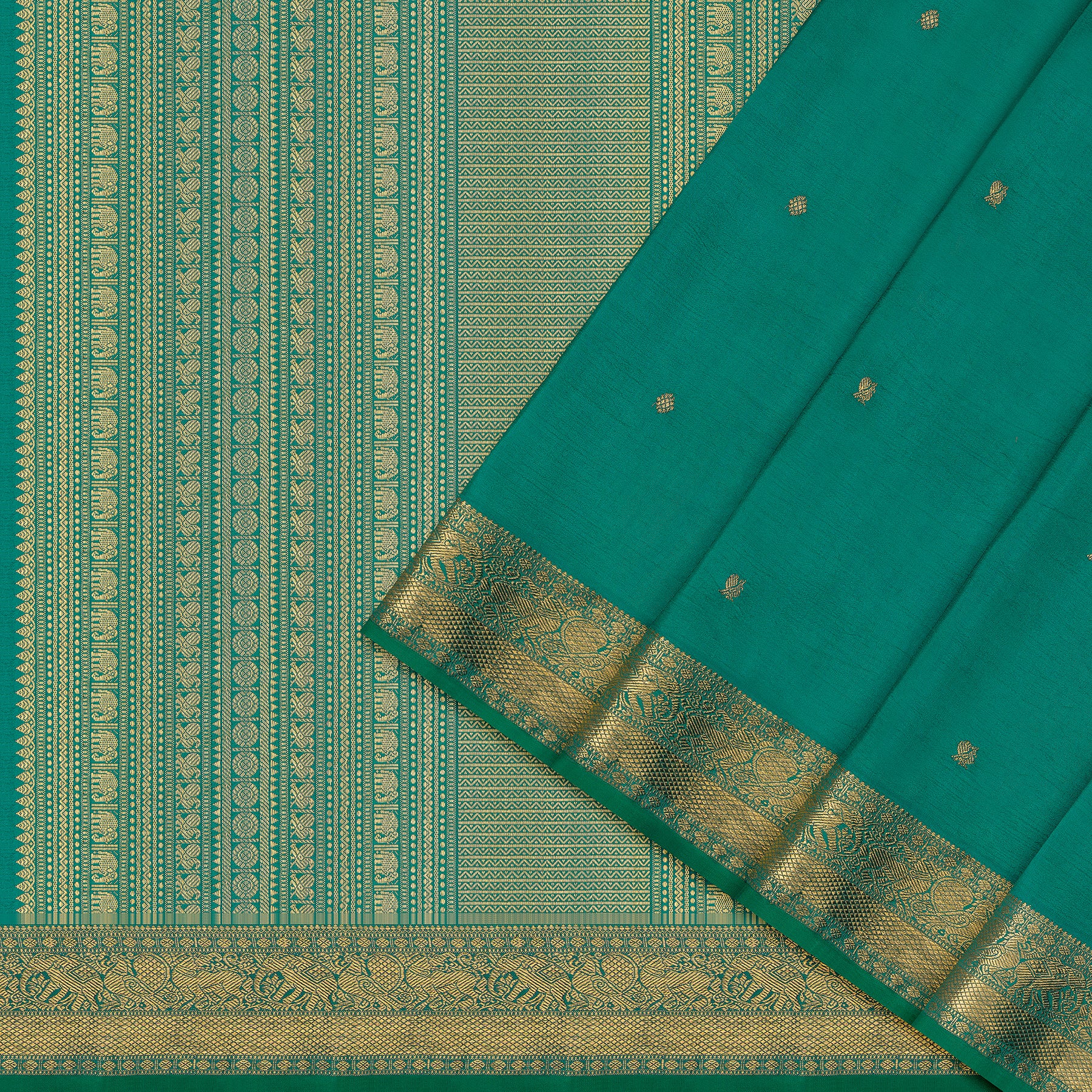 Kanakavalli Kanjivaram Silk Sari 24-110-HS001-11357 - Cover View