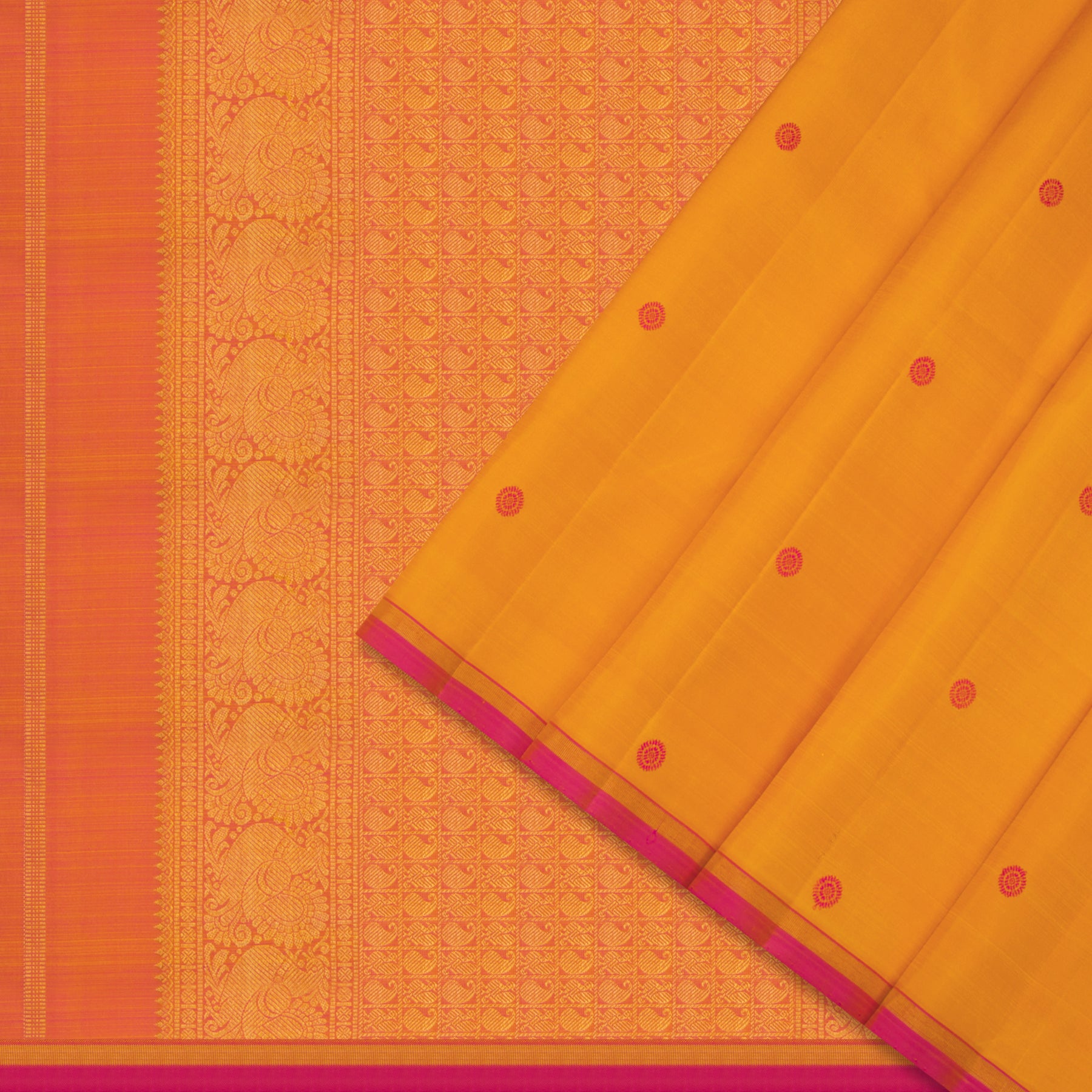 Kanakavalli Kanjivaram Silk Sari 24-110-HS001-11364 - Cover View
