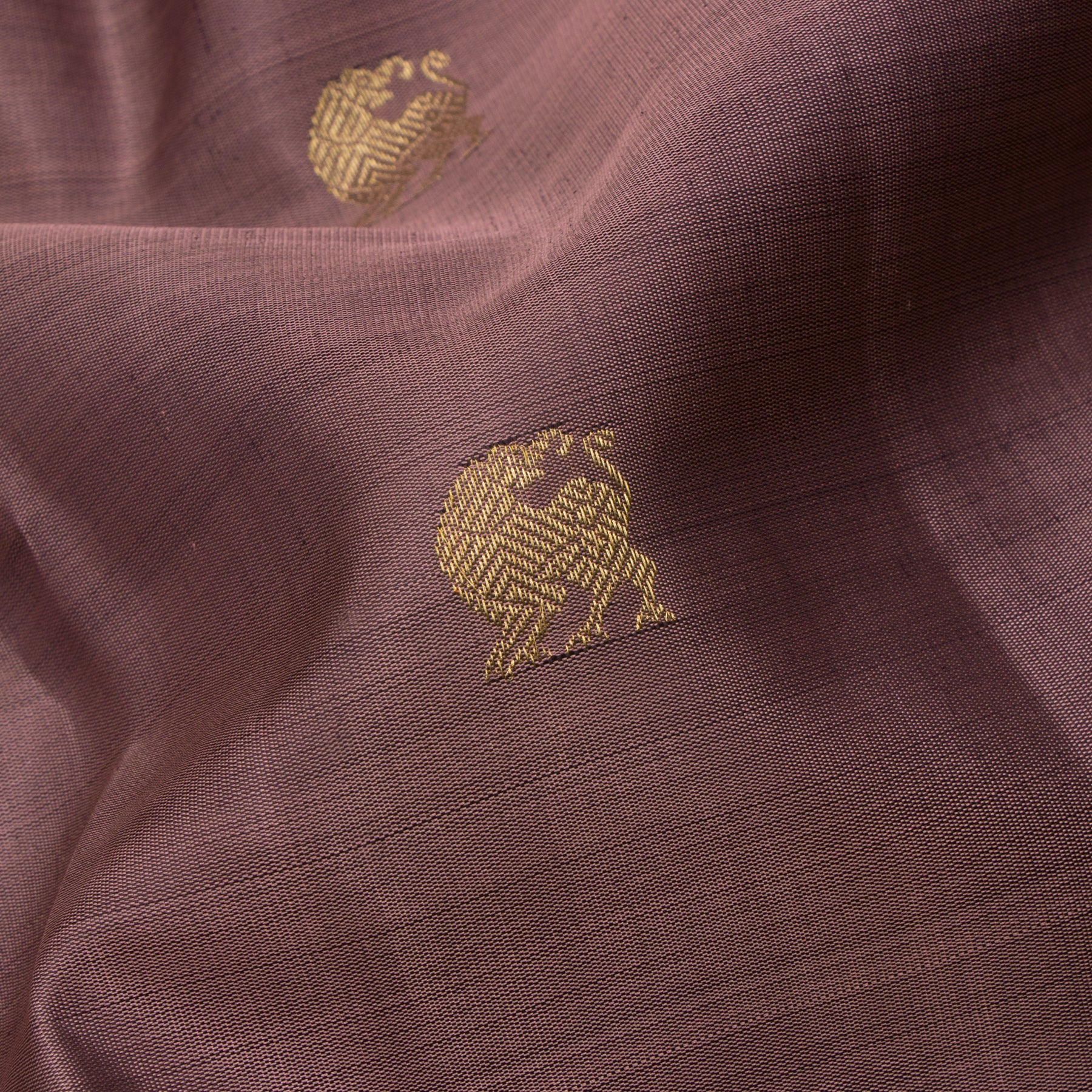 Kanakavalli Kanjivaram Silk Sari 24-110-HS001-11977 - Fabric View