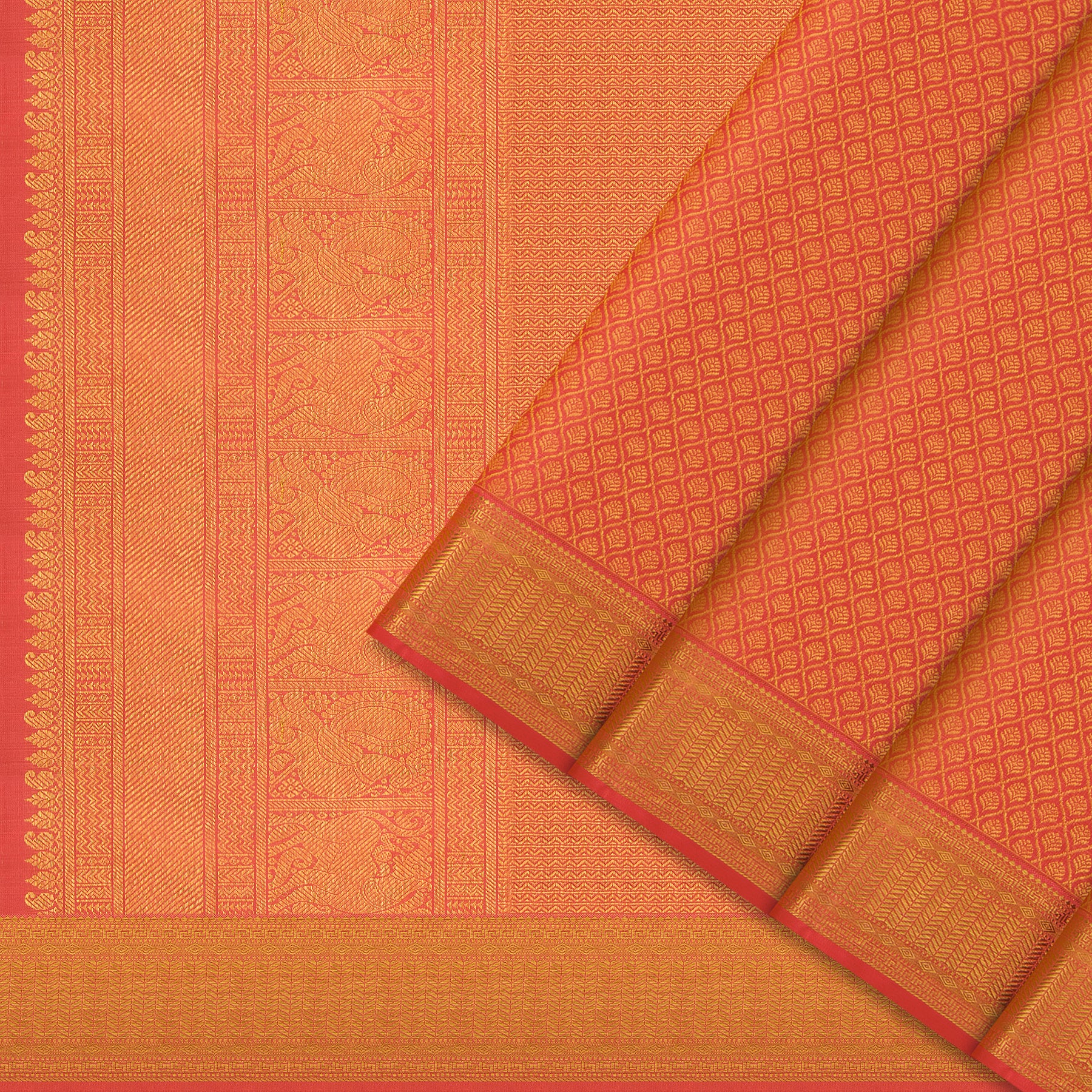 Kanakavalli Kanjivaram Silk Sari 24-110-HS001-12007 - Cover View