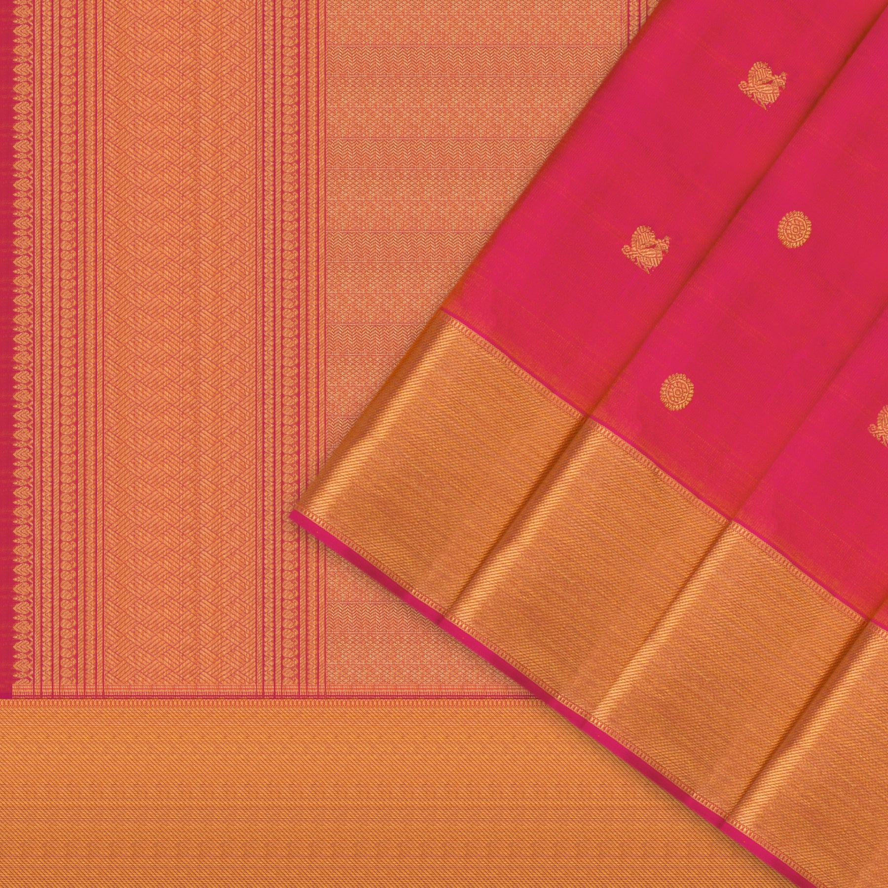 Kanakavalli Kanjivaram Silk Sari 24-110-HS001-12019 - Cover View