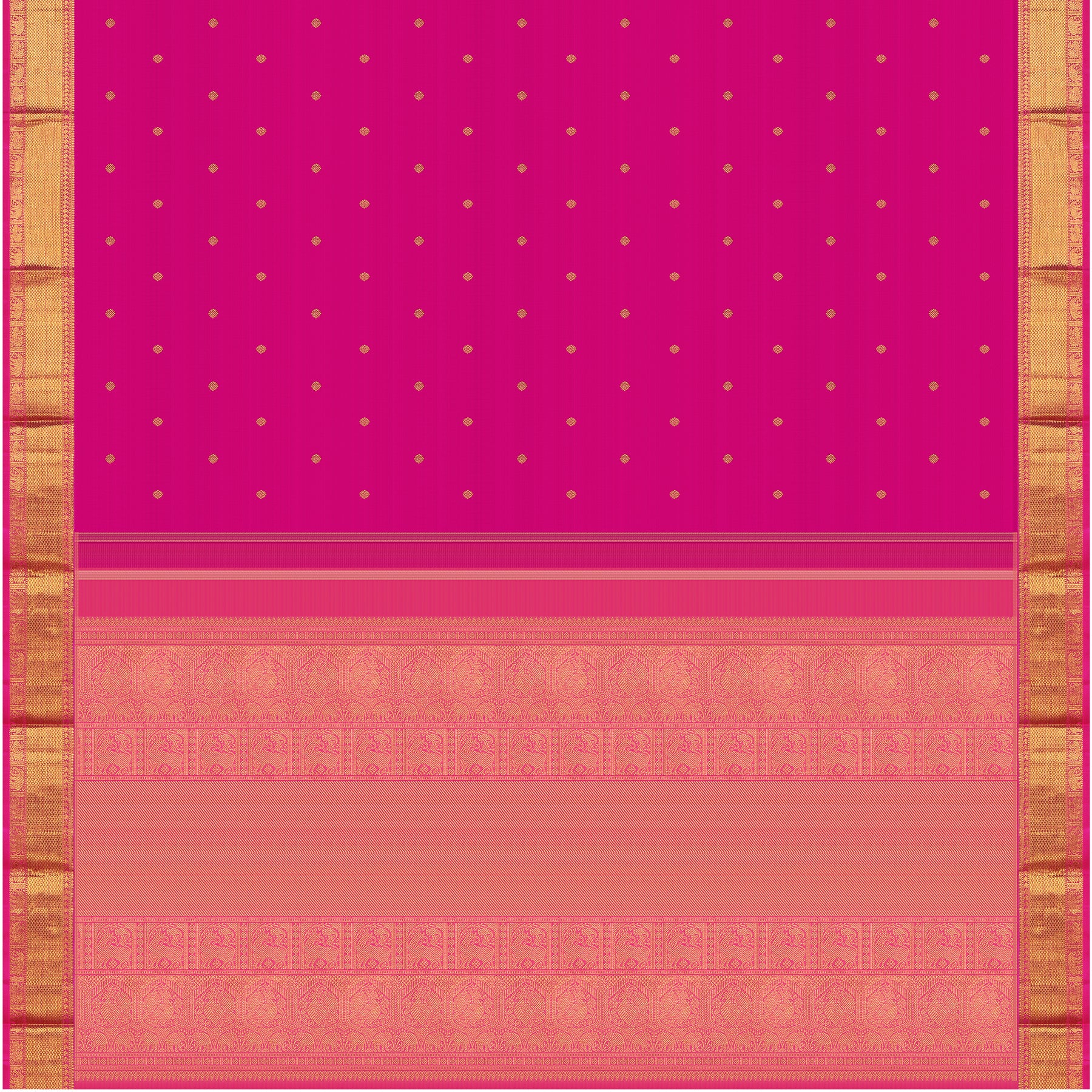 Kanakavalli Kanjivaram Silk Sari 24-110-HS001-12040 - Full View