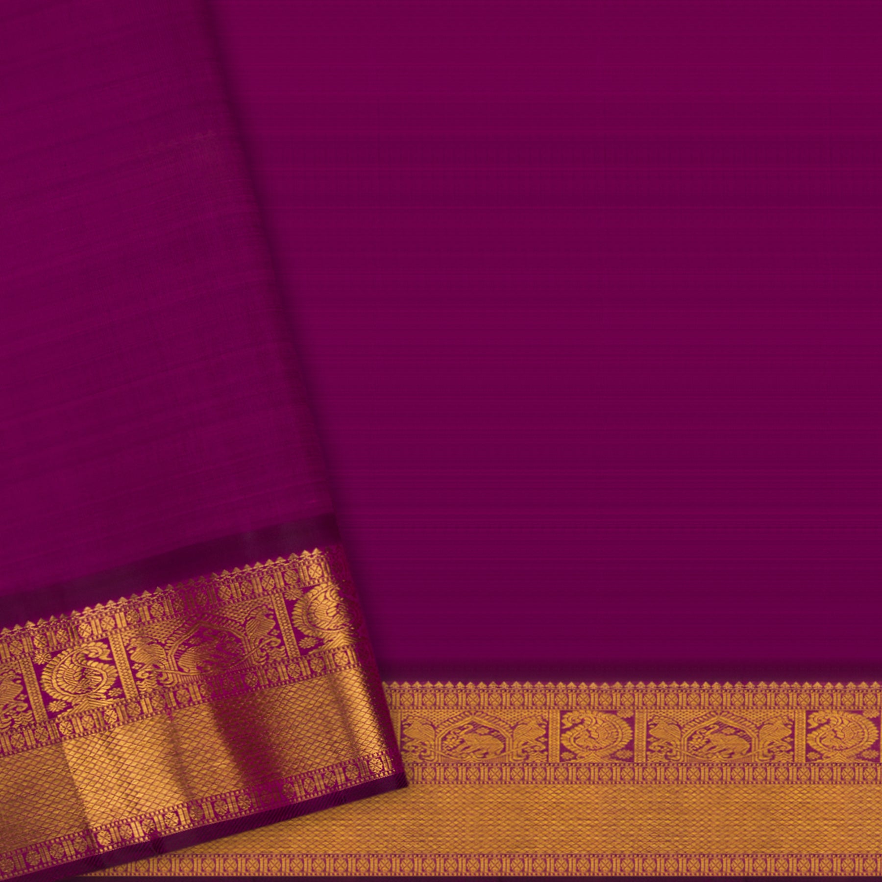 Kanakavalli Kanjivaram Silk Sari 24-110-HS001-12058 - Blouse View