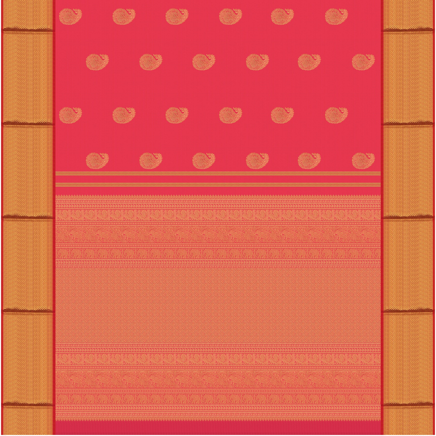 Kanakavalli Kanjivaram Silk Sari 24-110-HS001-12076 - Full View