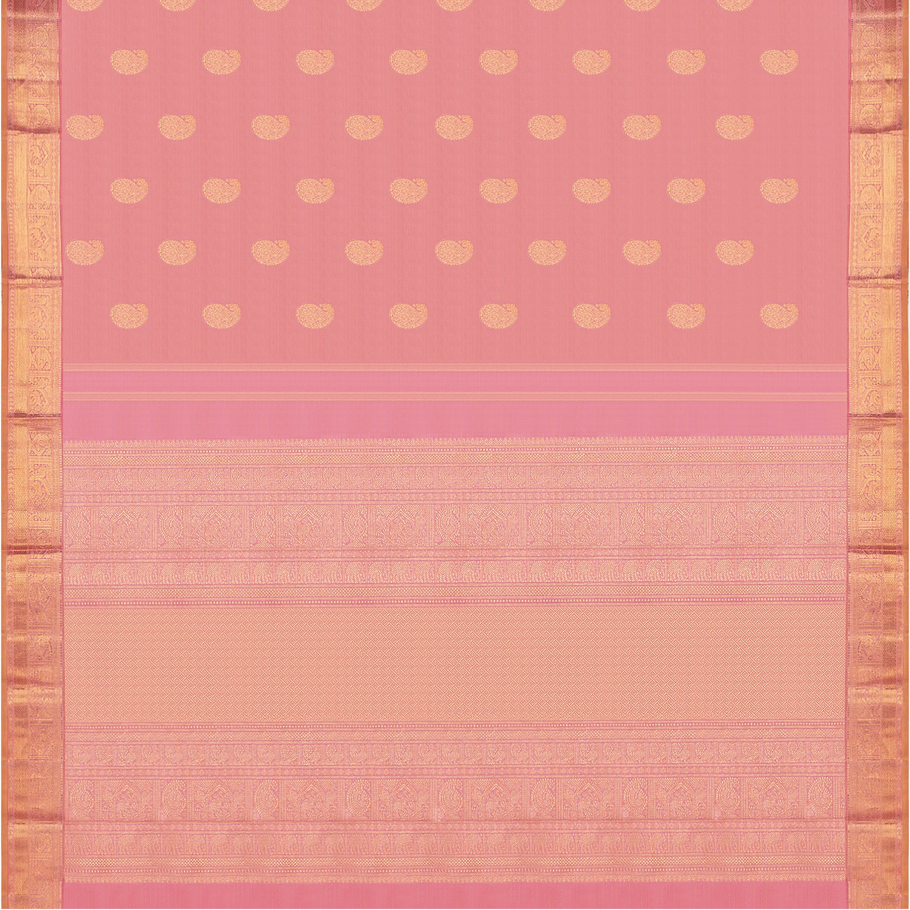 Kanakavalli Kanjivaram Silk Sari 24-110-HS001-12079 - Full View