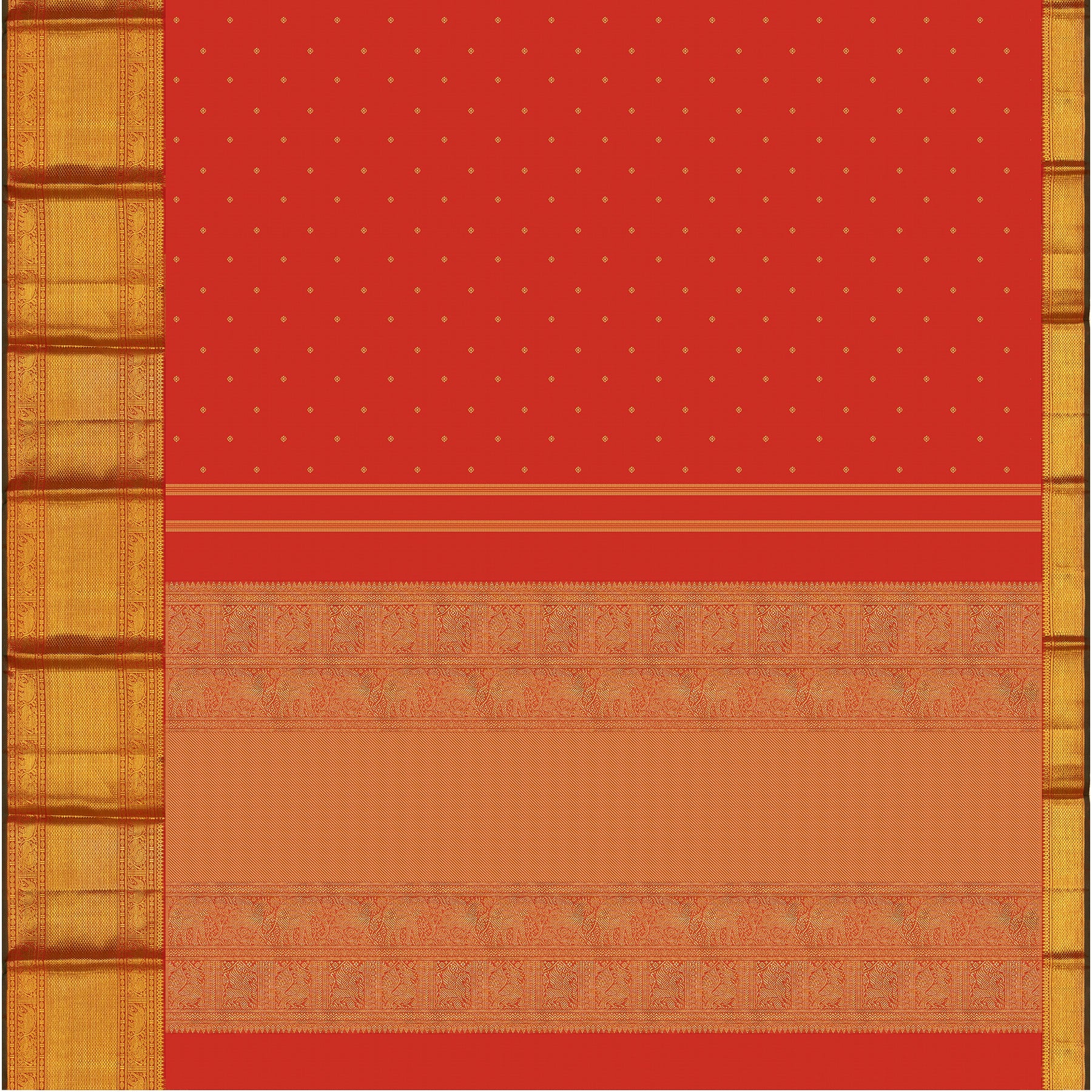 Kanakavalli Kanjivaram Silk Sari 24-110-HS001-12103 - Full View