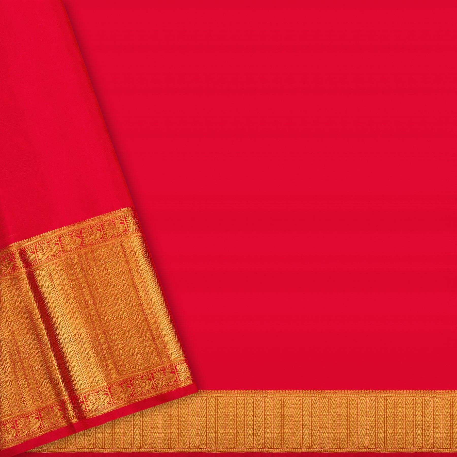 Kanakavalli Kanjivaram Silk Sari 24-110-HS001-12125 - Blouse View