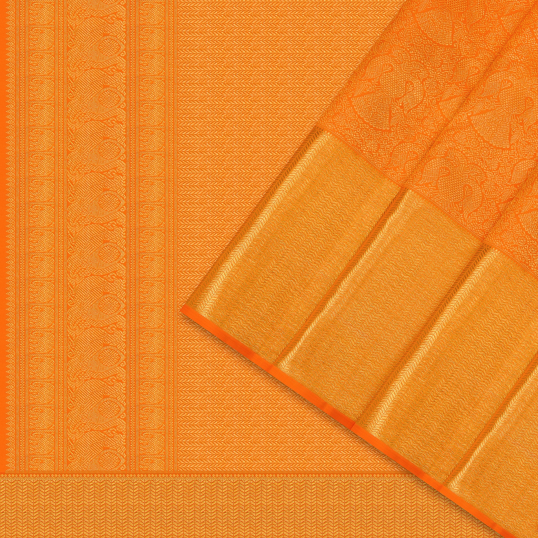 Kanakavalli Kanjivaram Silk Sari 24-110-HS001-12131 - Cover View