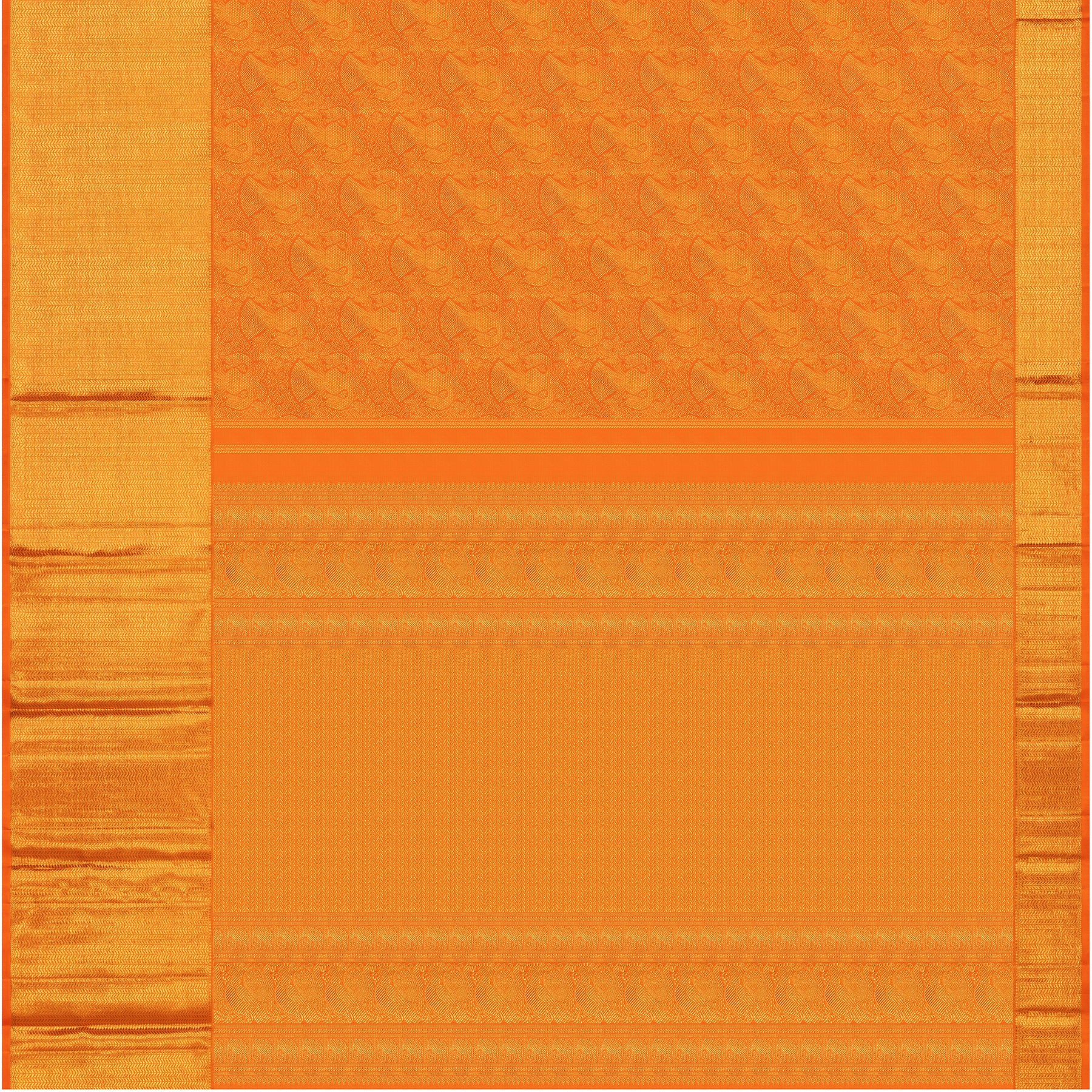 Kanakavalli Kanjivaram Silk Sari 24-110-HS001-12131 - Full View