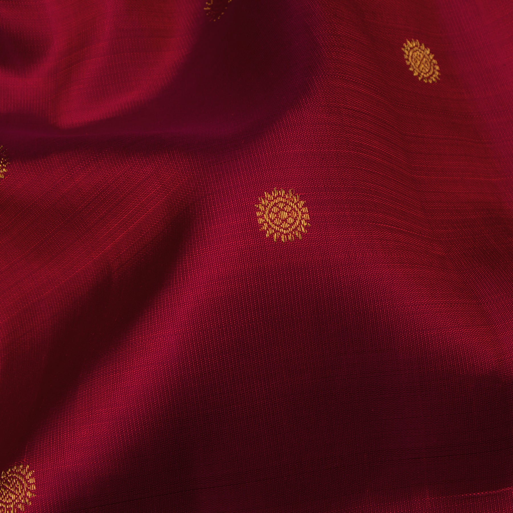 Kanakavalli Kanjivaram Silk Sari 24-110-HS001-13083 - Fabric View