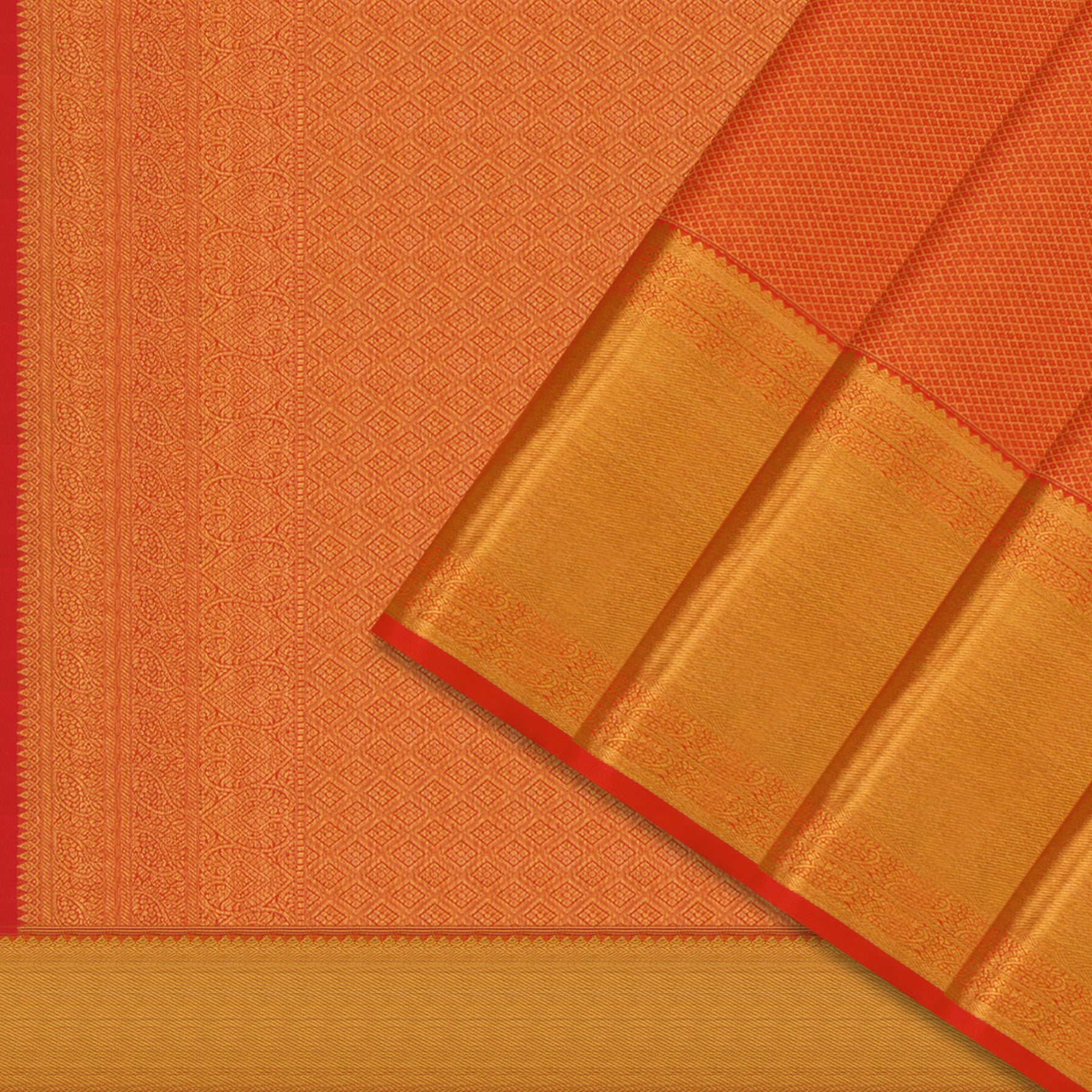 Kanakavalli Kanjivaram Silk Sari 24-110-HS001-13103 - Cover View