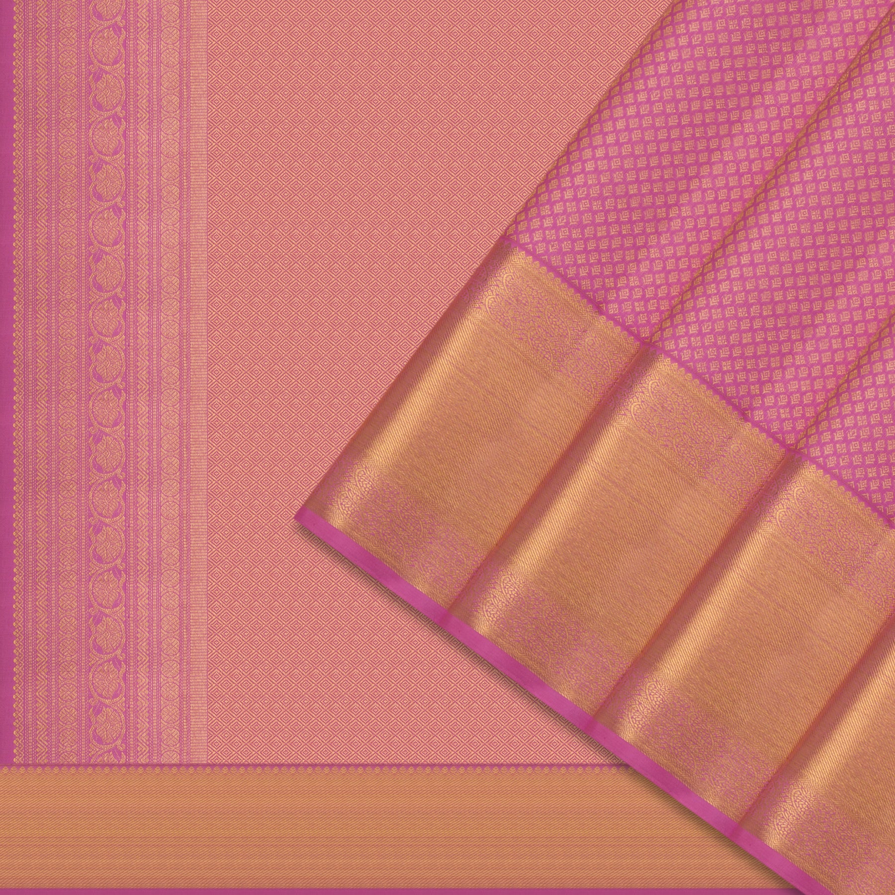 Kanakavalli Kanjivaram Silk Sari 24-110-HS001-13104 - Cover View