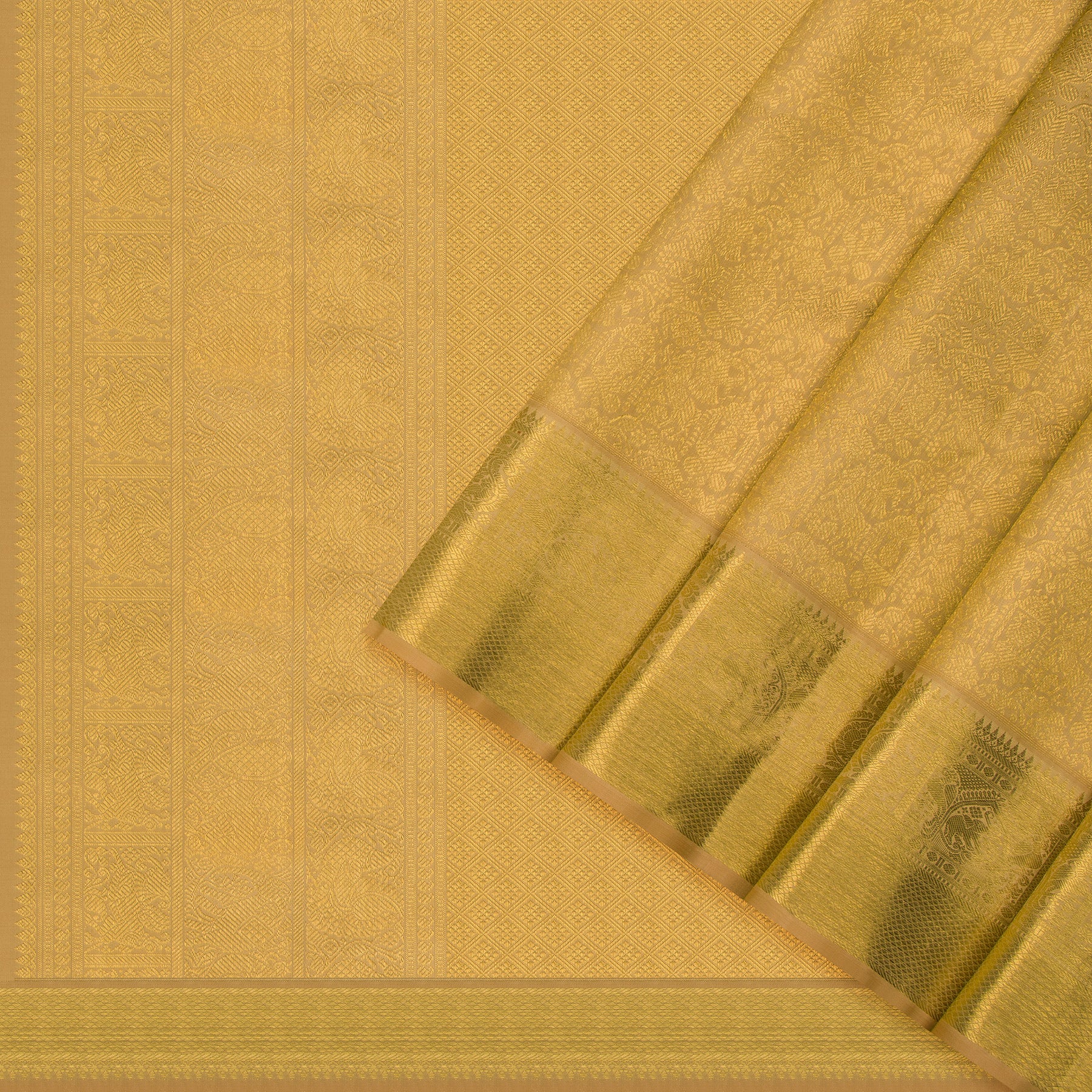 Kanakavalli Kanjivaram Silk Sari 24-110-HS001-13109 - Cover View