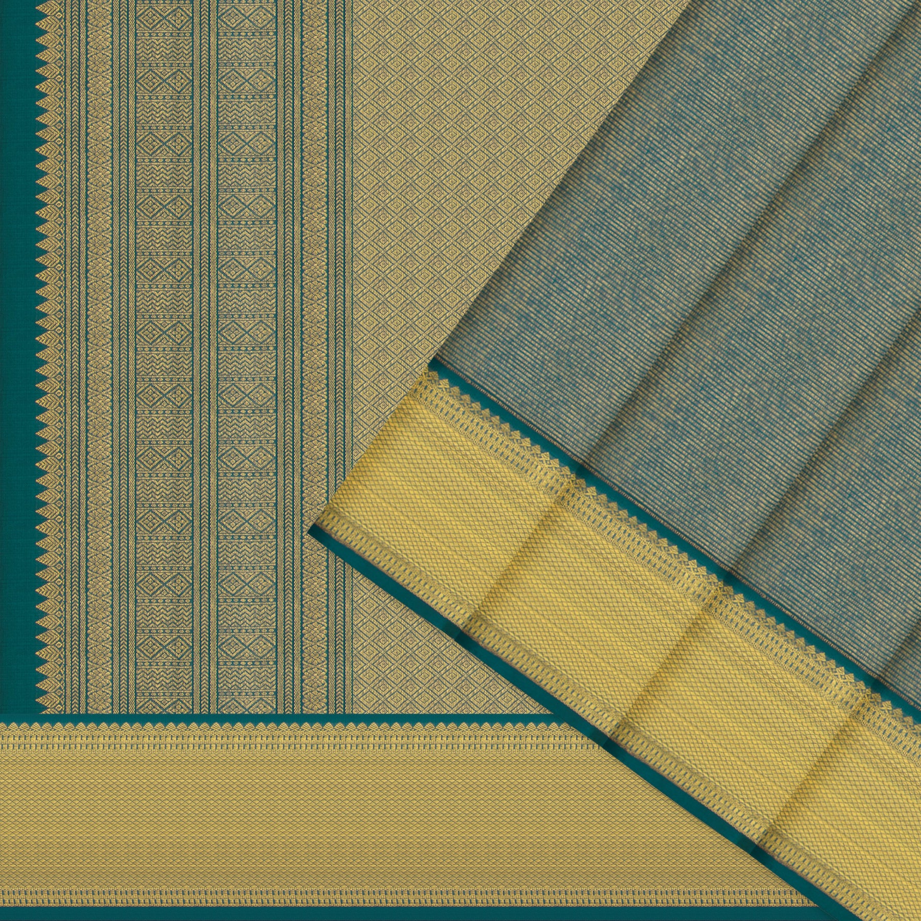 Kanakavalli Kanjivaram Silk Sari 24-110-HS001-13110 - Cover View