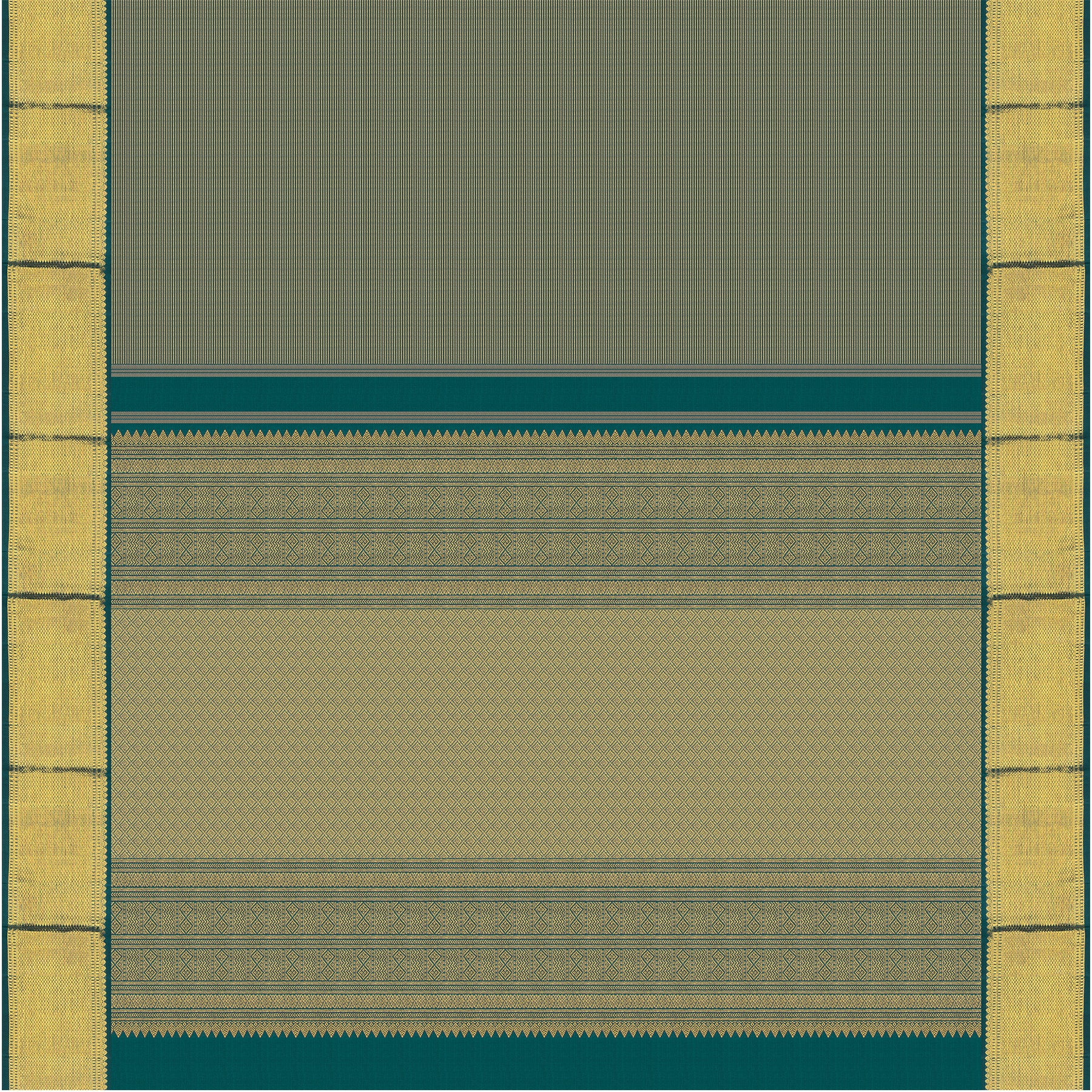 Kanakavalli Kanjivaram Silk Sari 24-110-HS001-13110 - Full View