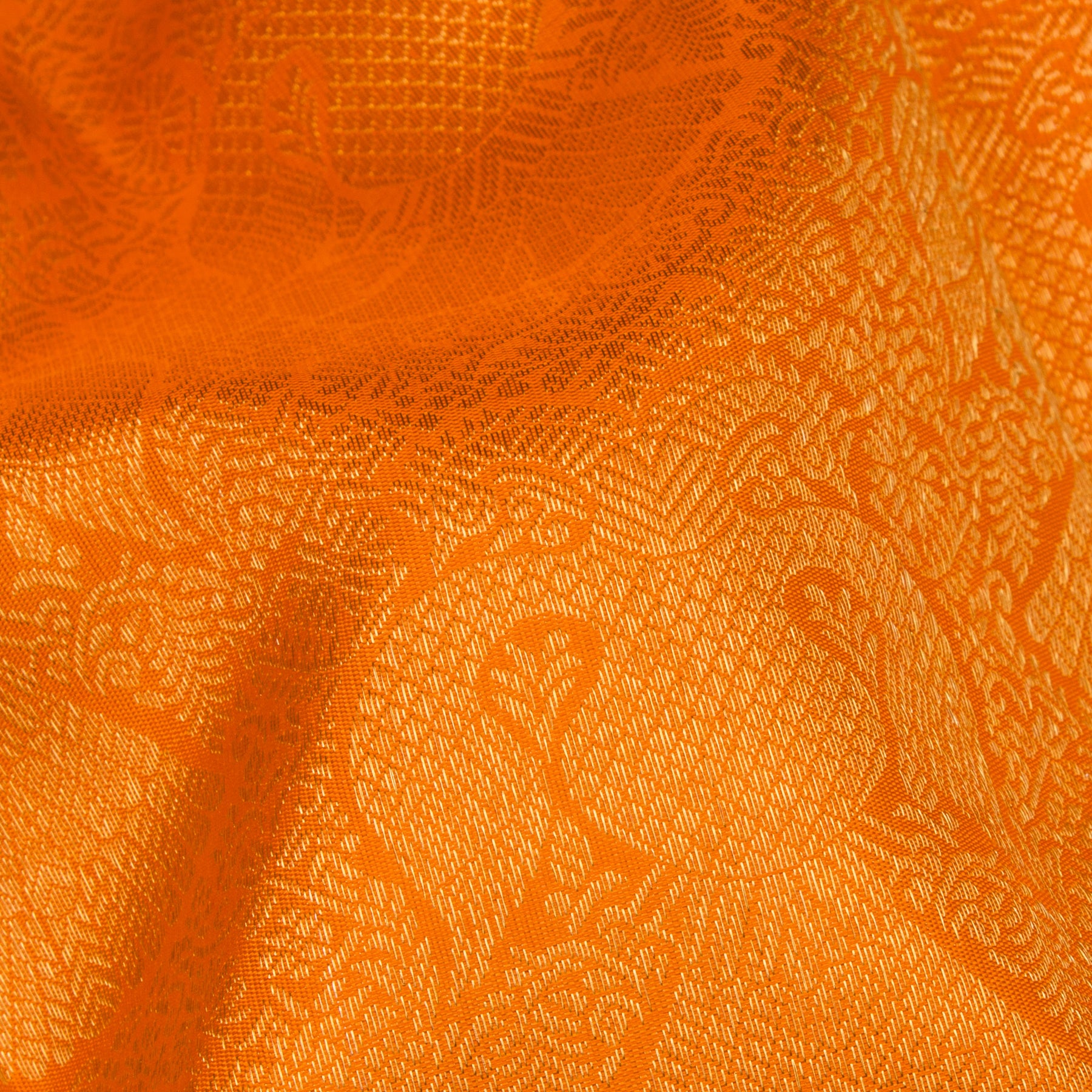 Kanakavalli Kanjivaram Silk Sari 24-110-HS001-13117 - Fabric View