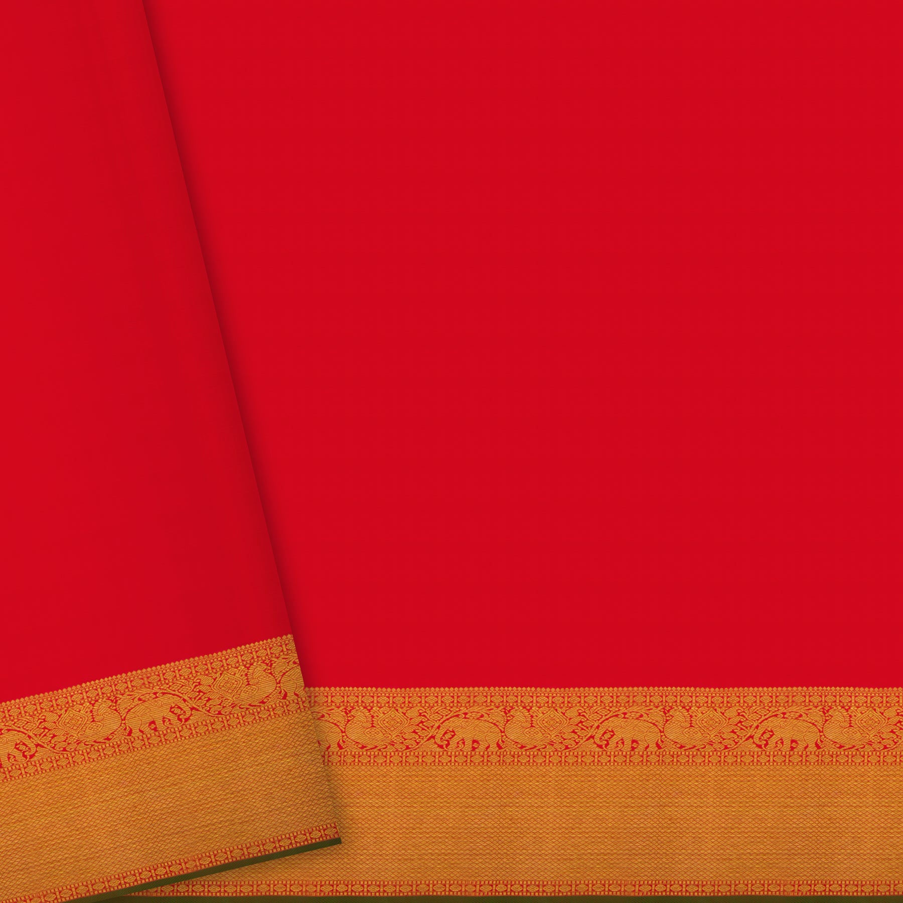 Kanakavalli Kanjivaram Silk Sari 24-110-HS001-13973 - Blouse View