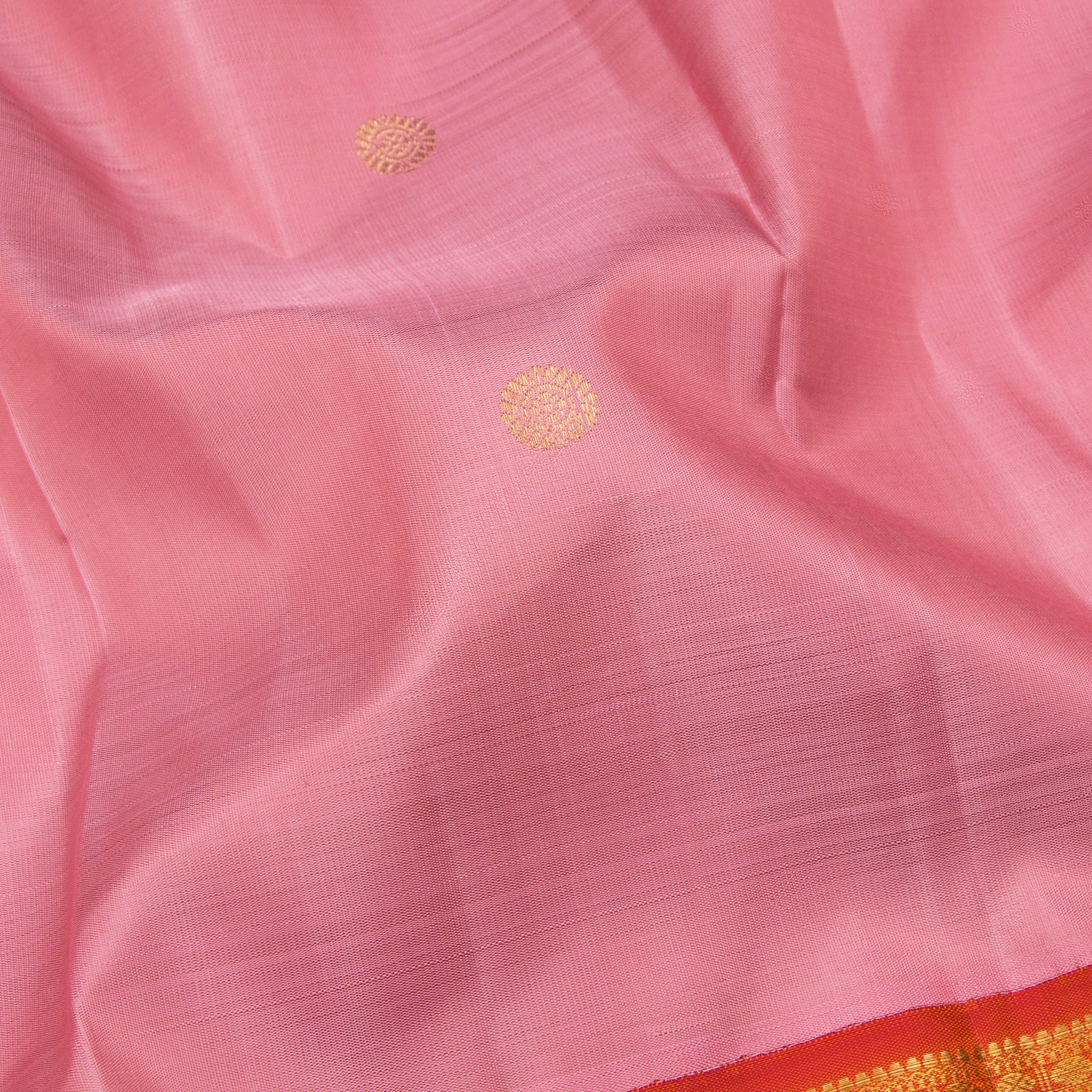 Kanakavalli Kanjivaram Silk Sari 24-110-HS001-13984 - Fabric View