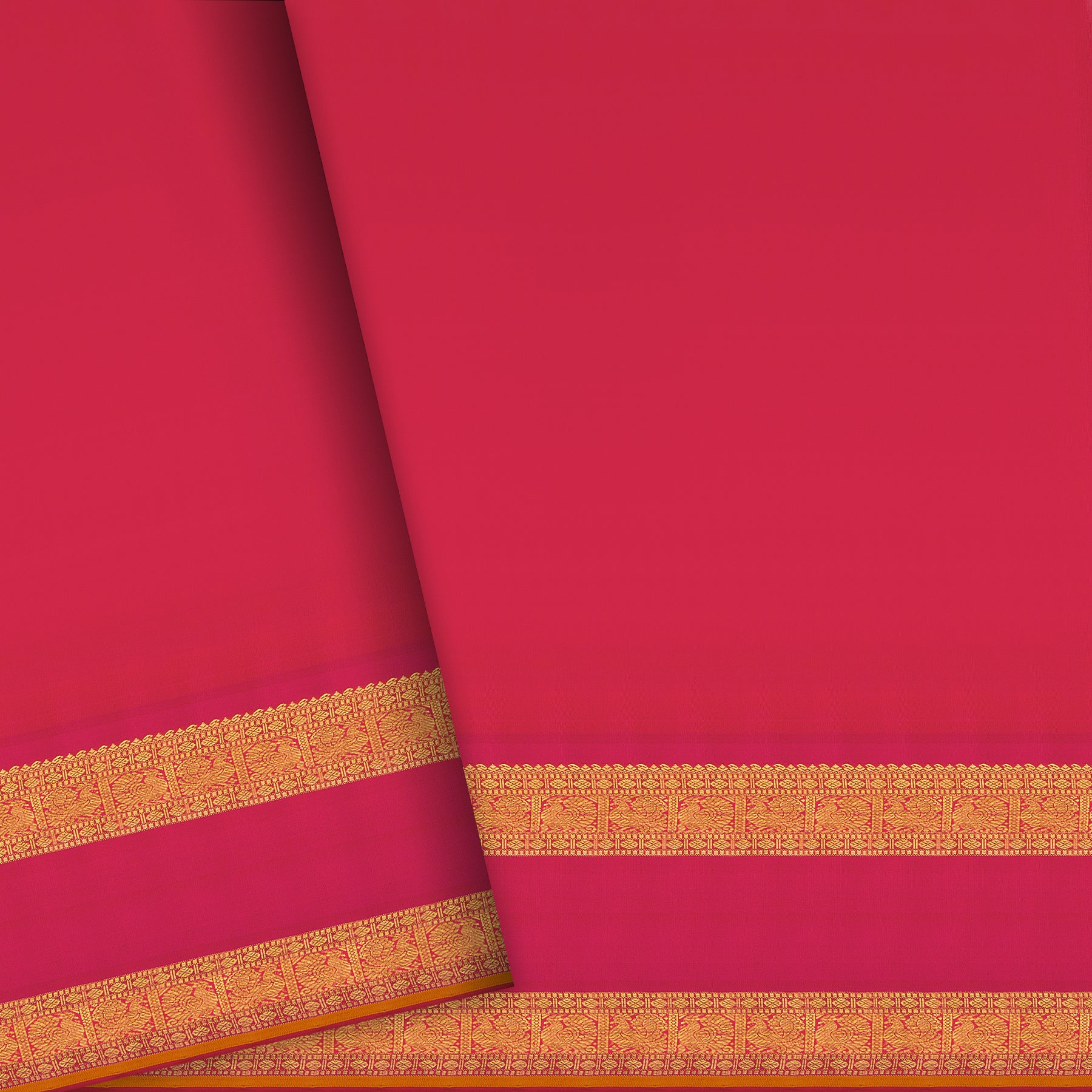 Kanakavalli Kanjivaram Silk Sari 24-110-HS001-13988 - Fabric View