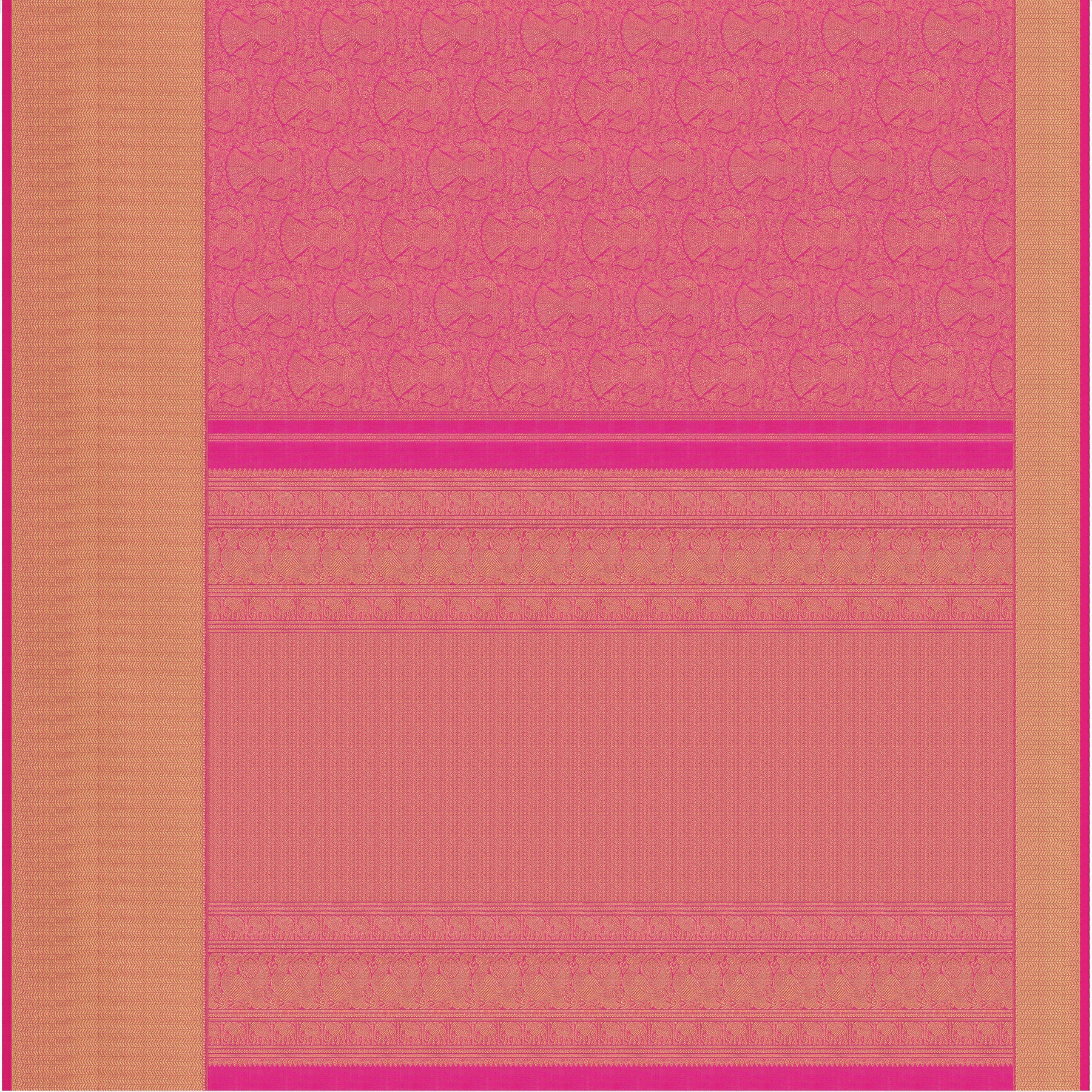 Kanakavalli Kanjivaram Silk Sari 24-110-HS001-14064 - Full View