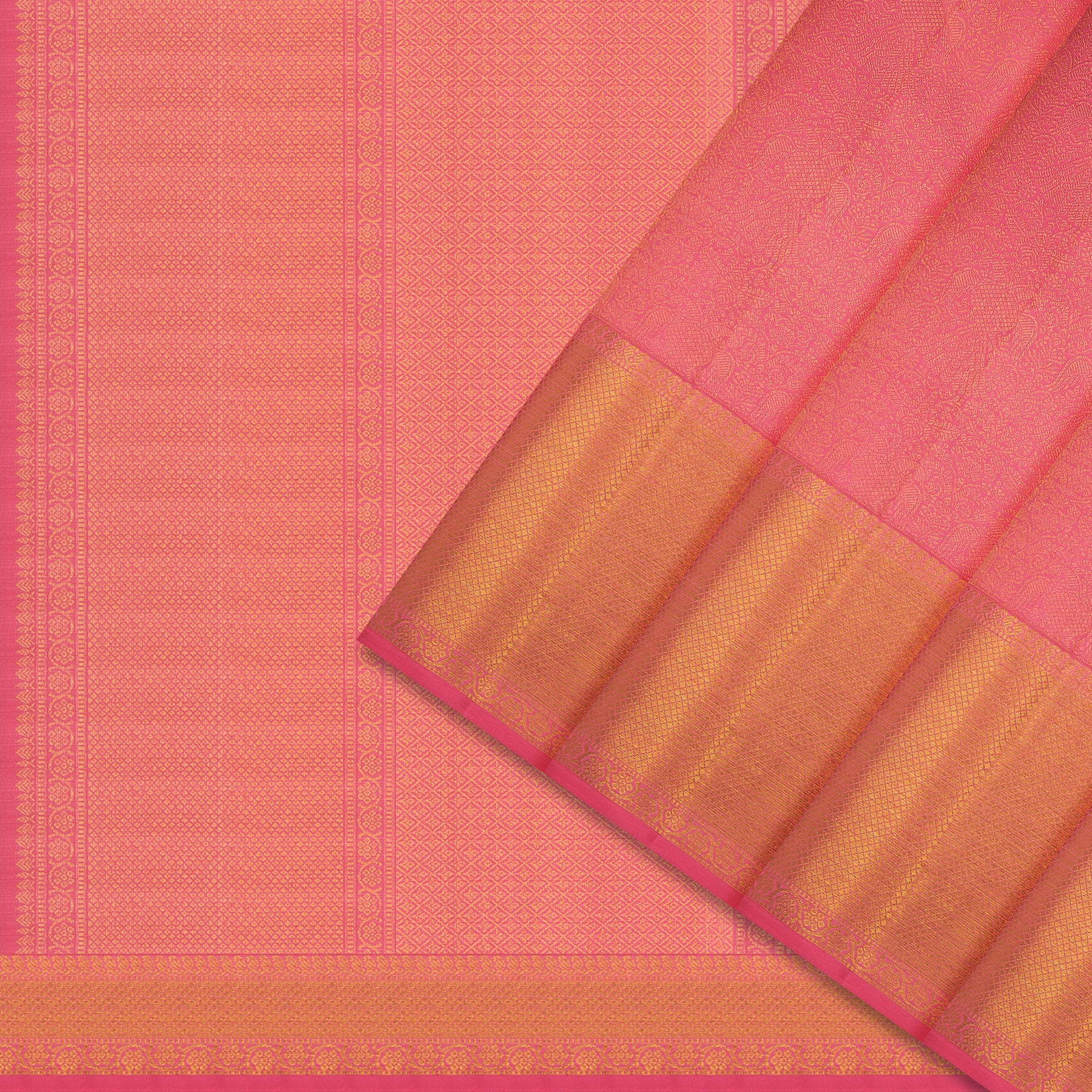 Kanakavalli Kanjivaram Silk Sari 24-110-HS001-14458 - Cover View