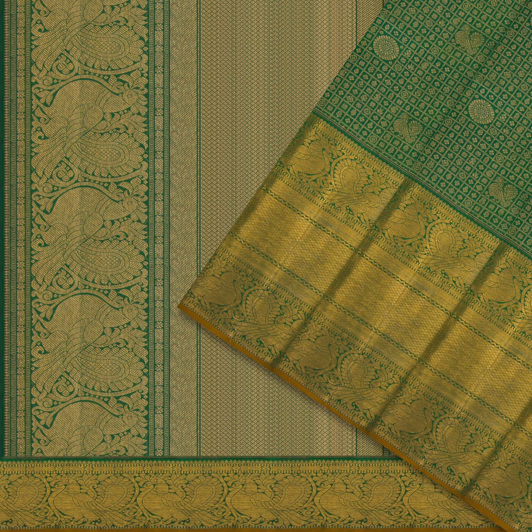 Kanakavalli Kanjivaram Silk Sari 24-110-HS001-14467 - Cover View