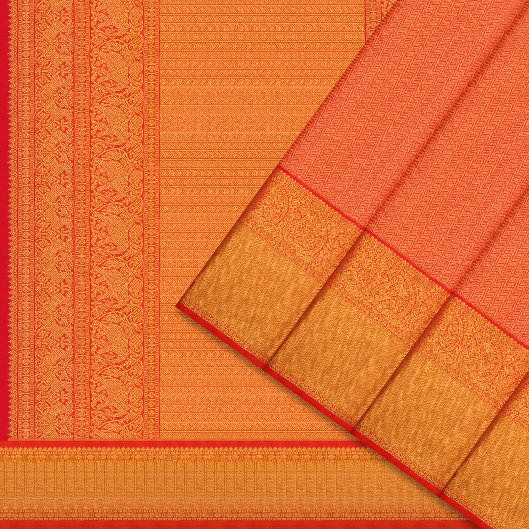 Kanakavalli Kanjivaram Silk Sari 24-110-HS001-14469 - Cover View