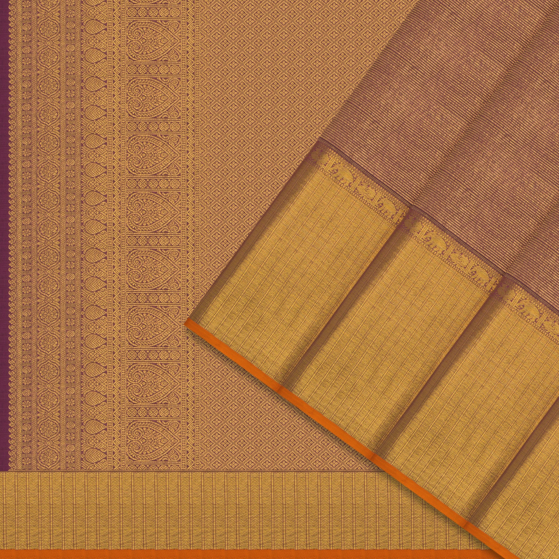 Kanakavalli Kanjivaram Silk Sari 24-110-HS001-14477 - Cover View