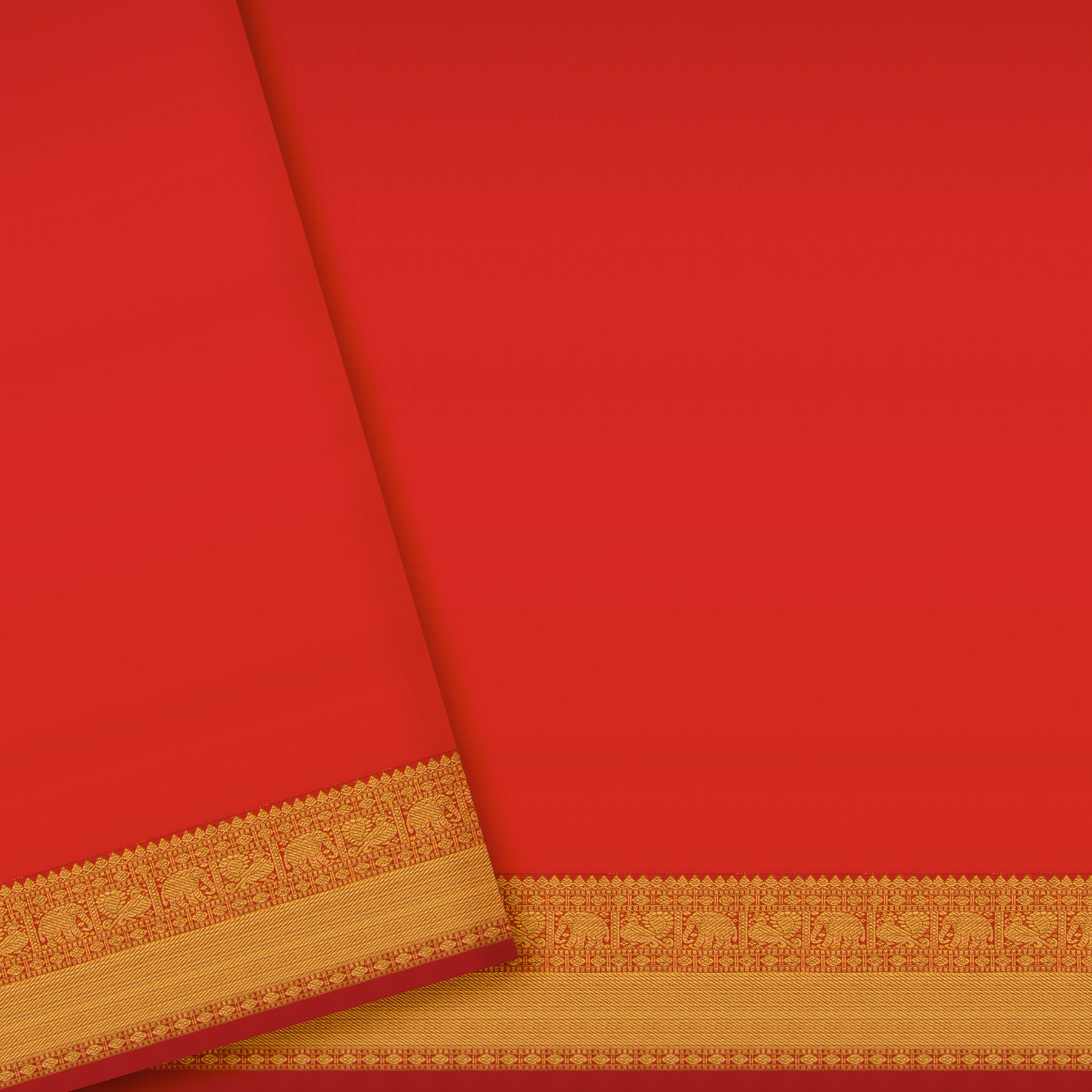 Kanakavalli Kanjivaram Silk Sari 24-110-HS001-14483 - Blouse View