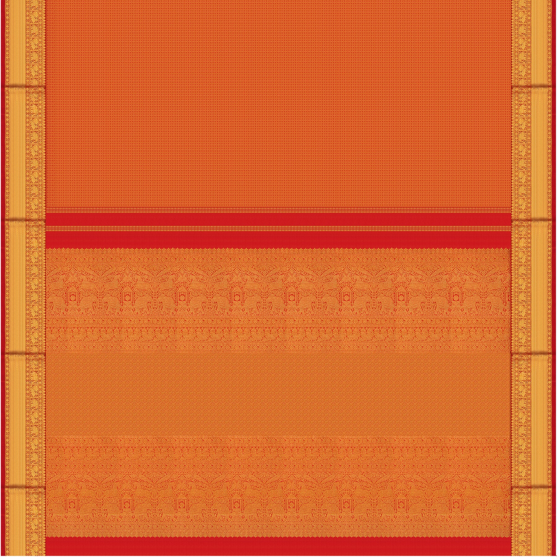 Kanakavalli Kanjivaram Silk Sari 24-110-HS001-14483 - Full View