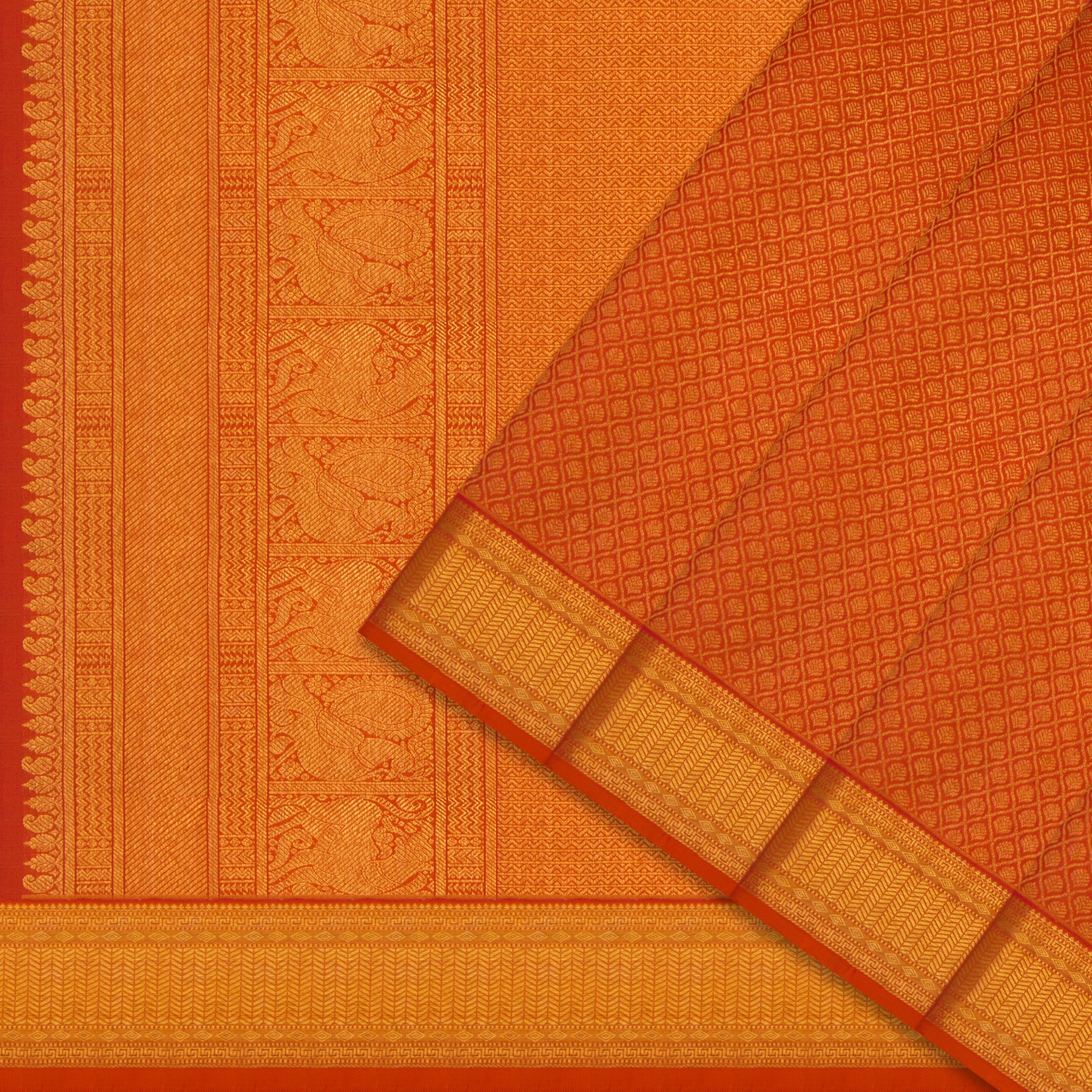Kanakavalli Kanjivaram Silk Sari 24-110-HS001-14512 - Cover View