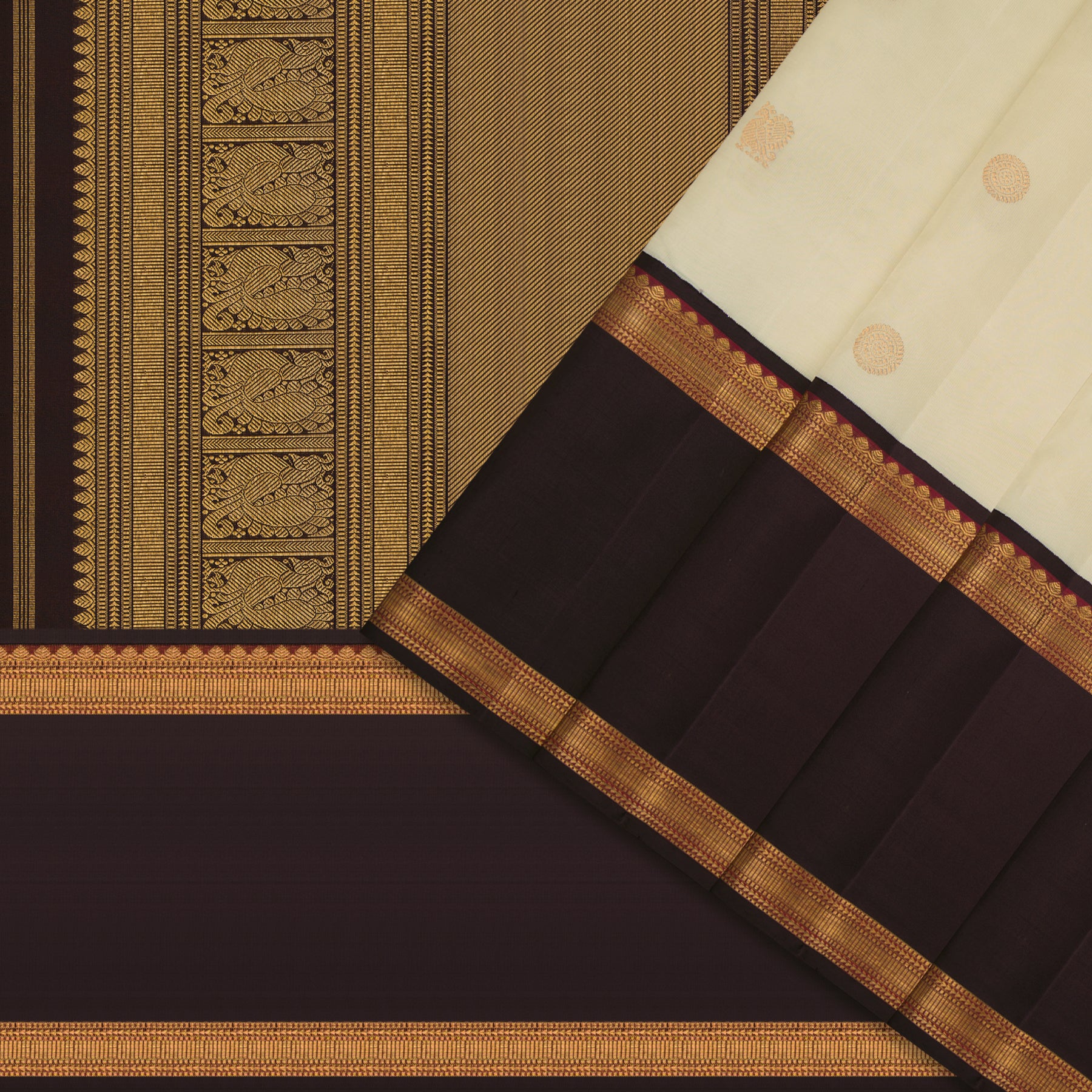 Kanakavalli Kanjivaram Silk Sari 24-110-HS001-14517 - Cover View