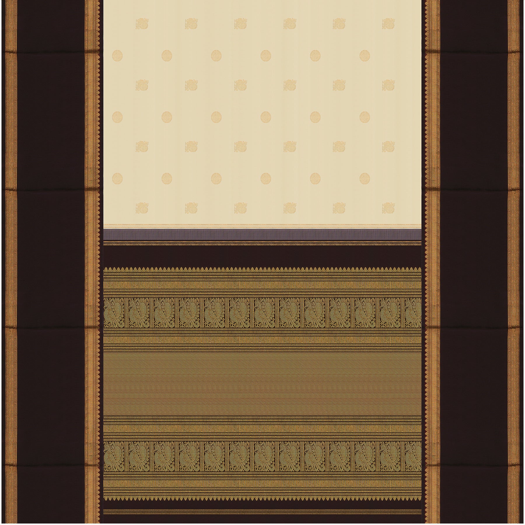 Kanakavalli Kanjivaram Silk Sari 24-110-HS001-14517 - Full View