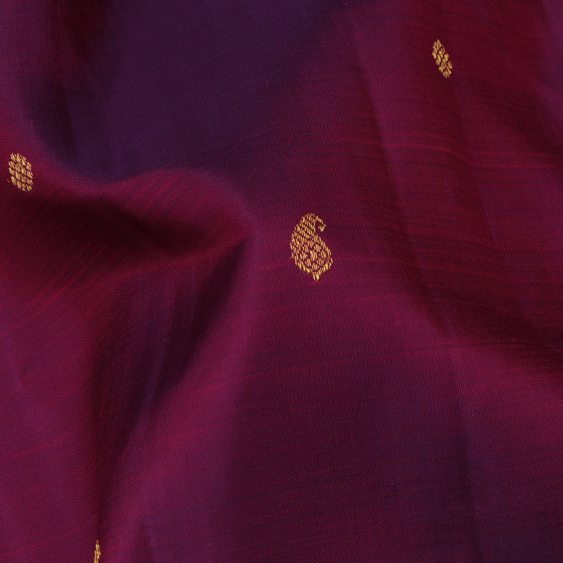 Kanakavalli Kanjivaram Silk Sari 24-110-HS001-14551 - Fabric View