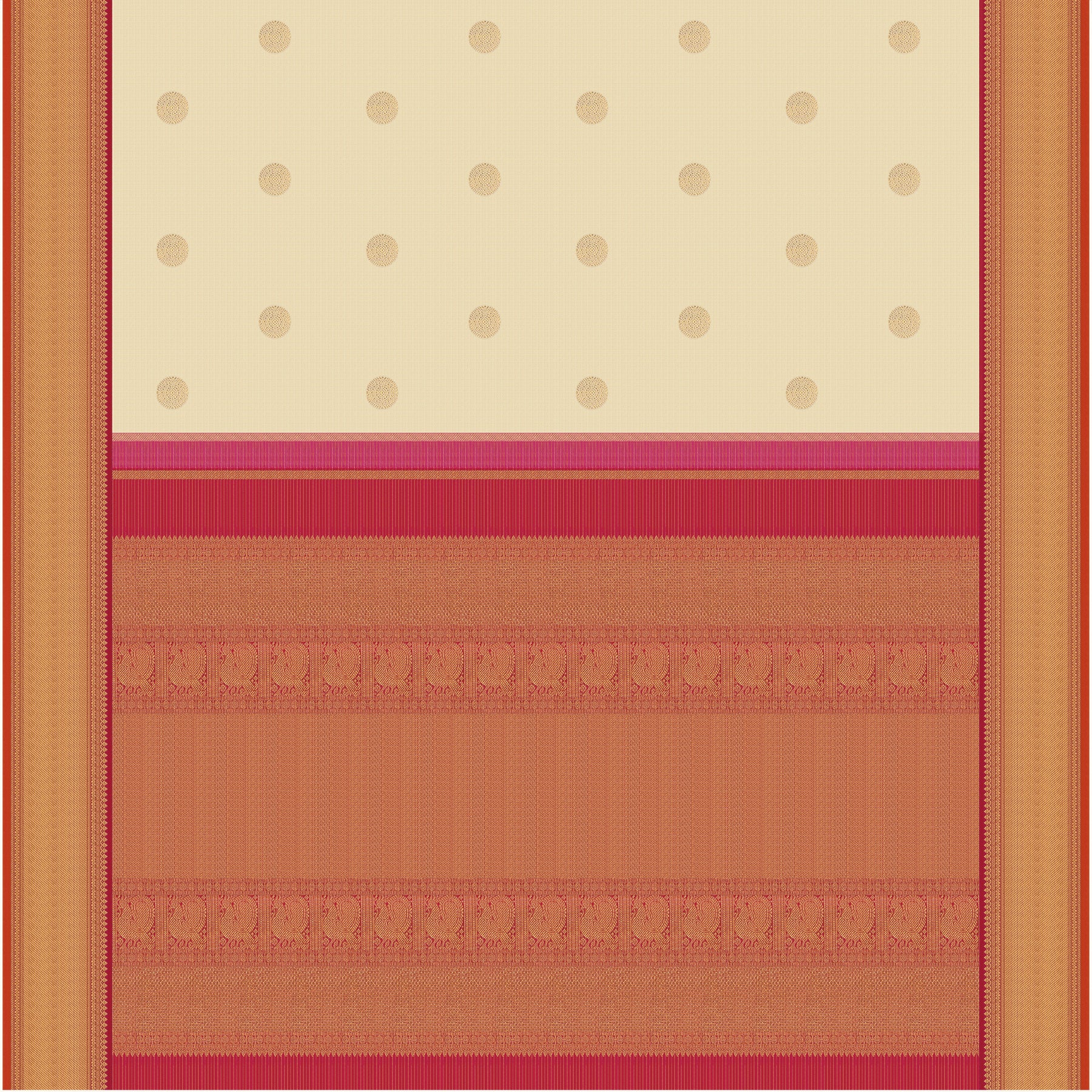Kanakavalli Kanjivaram Silk Sari 24-110-HS001-14559 - Full View
