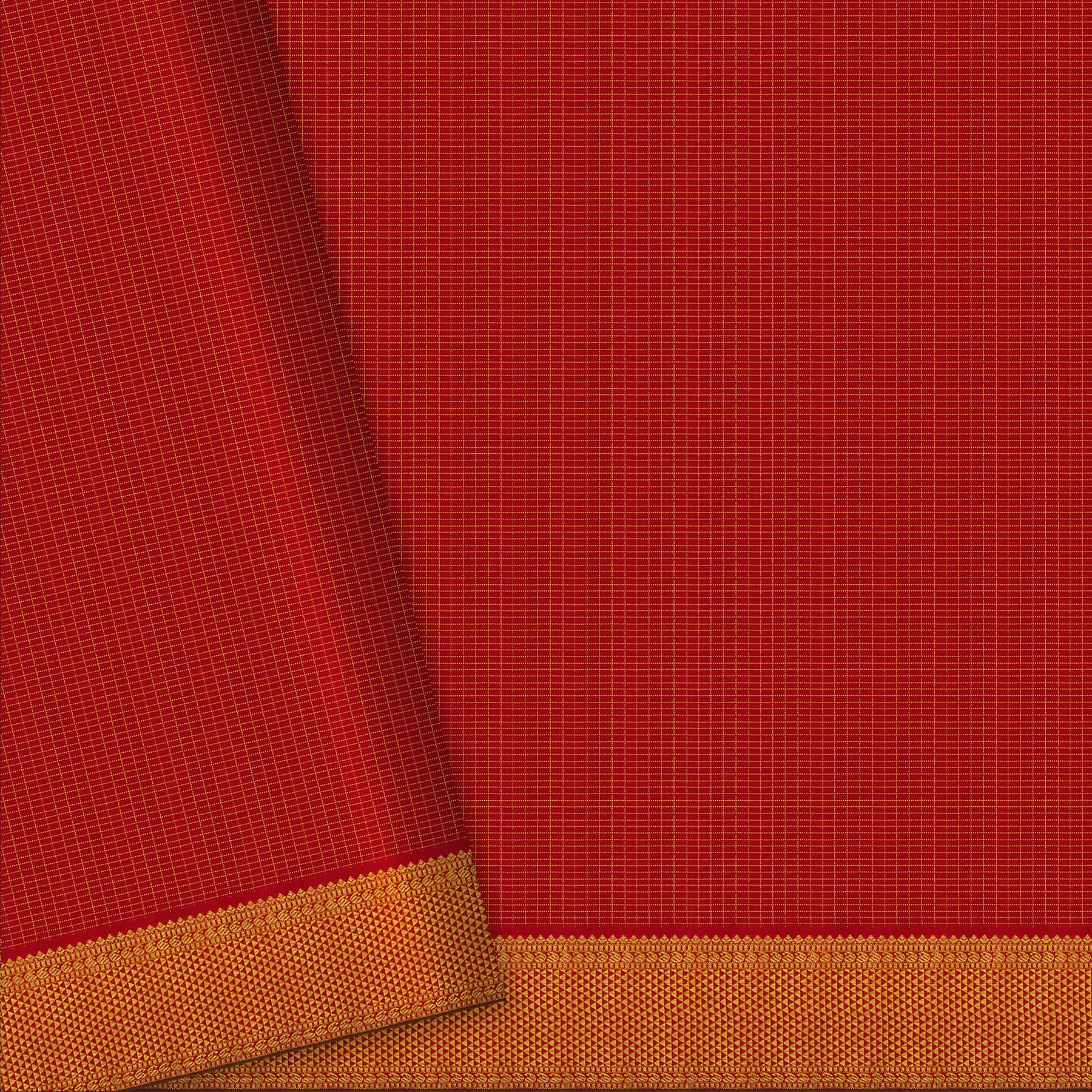 Kanakavalli Kanjivaram Silk Sari 24-110-HS001-14574 - Blouse View