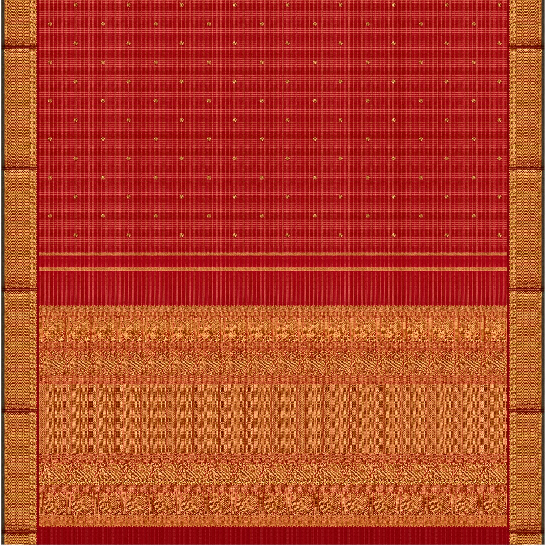 Kanakavalli Kanjivaram Silk Sari 24-110-HS001-14574 - Full View