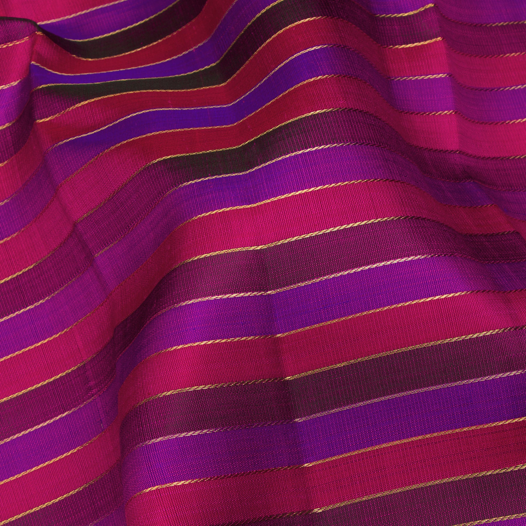 Kanakavalli Kanjivaram Silk Sari 24-110-HS001-14591 - Fabric View
