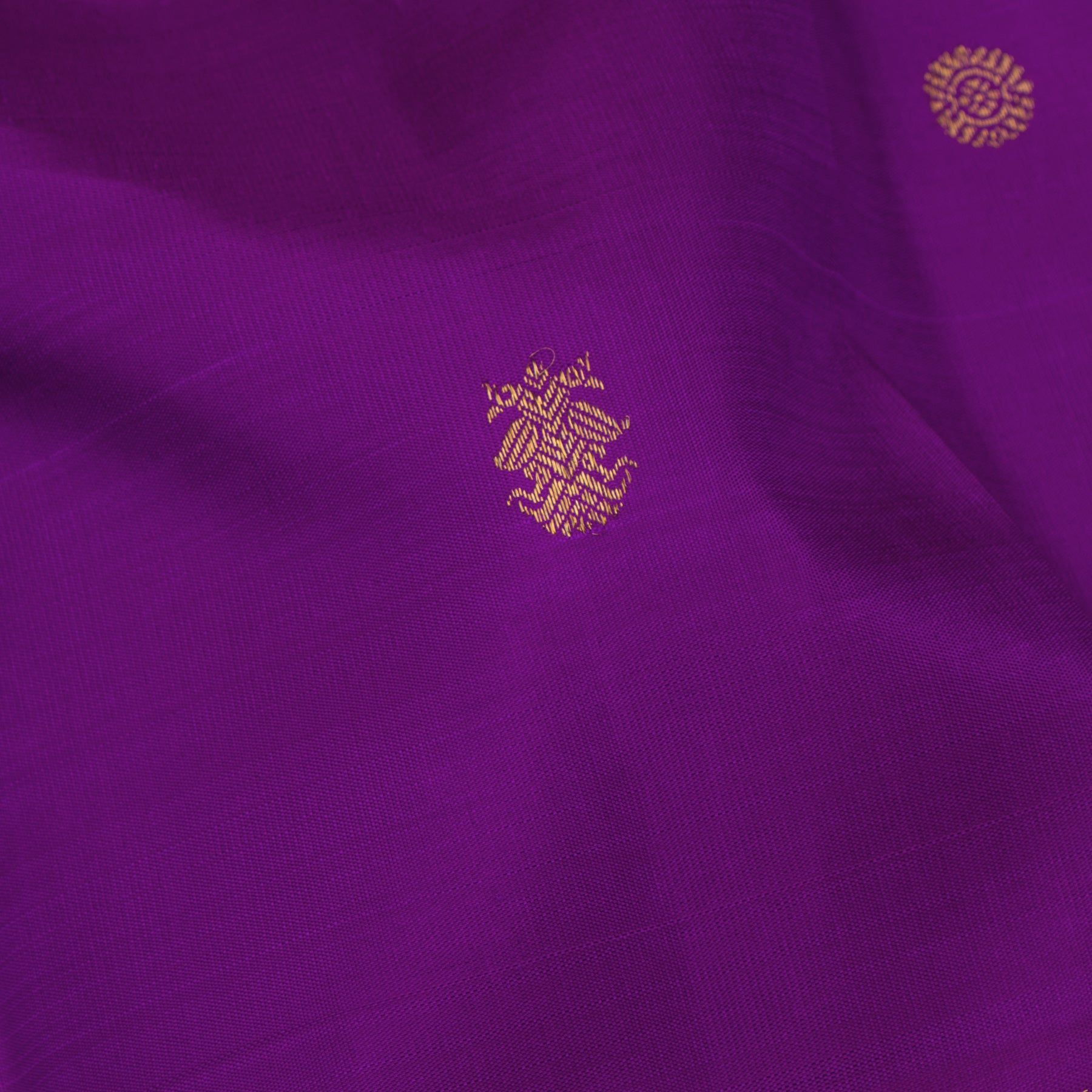 Kanakavalli Kanjivaram Silk Sari 24-110-HS001-14598 - Fabric View