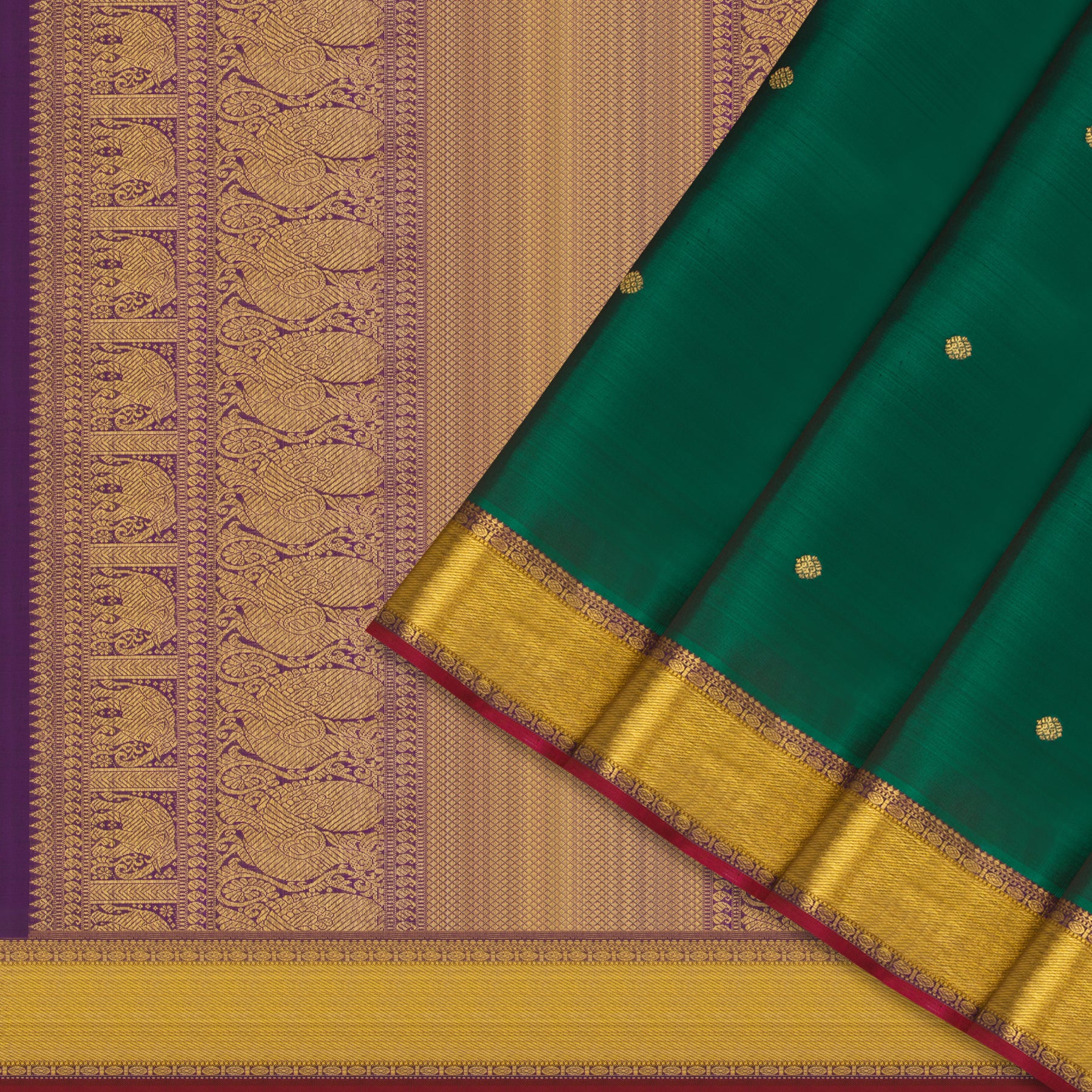 Kanakavalli Kanjivaram Silk Sari 24-110-HS001-14604