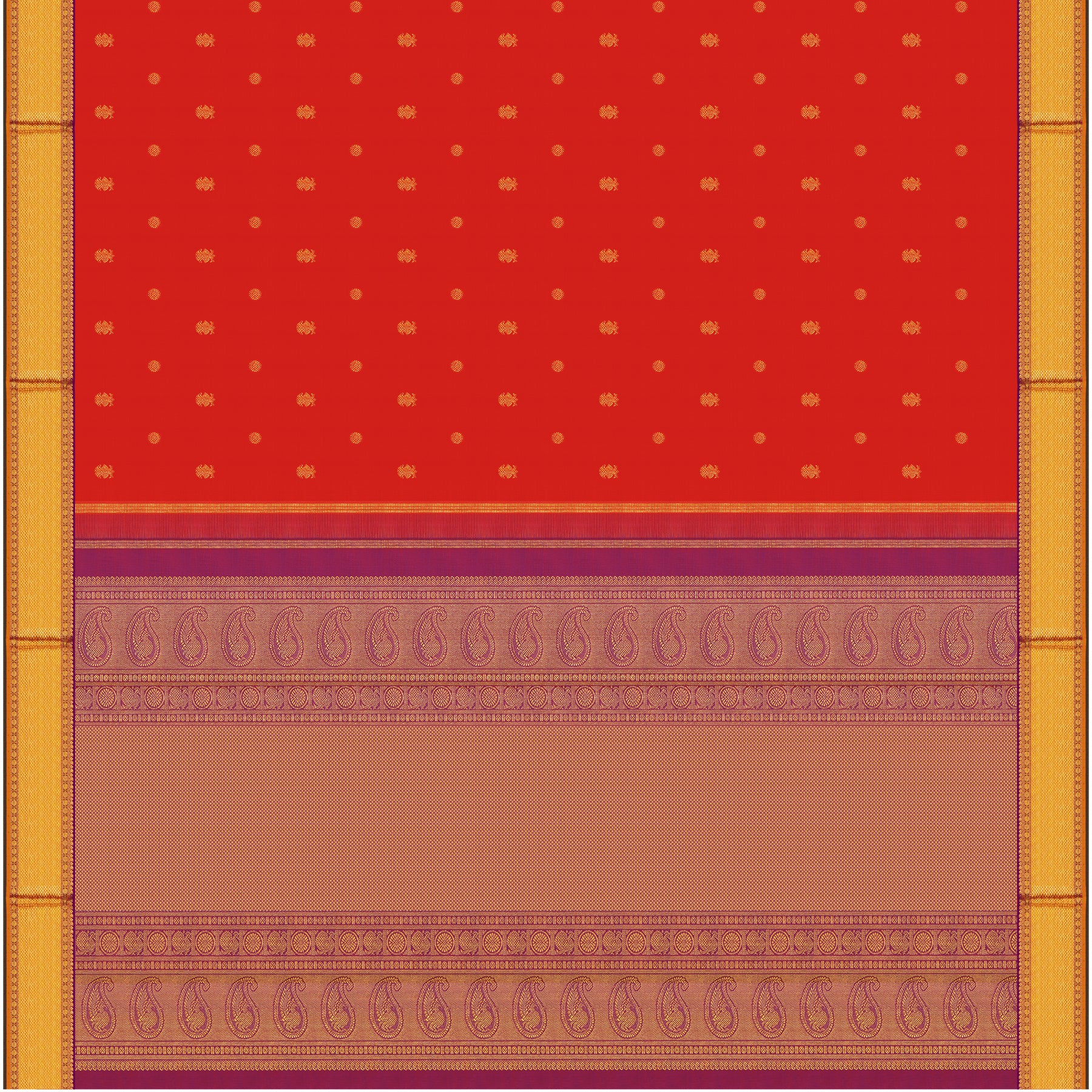 Kanakavalli Kanjivaram Silk Sari 24-110-HS001-14607 - Full View